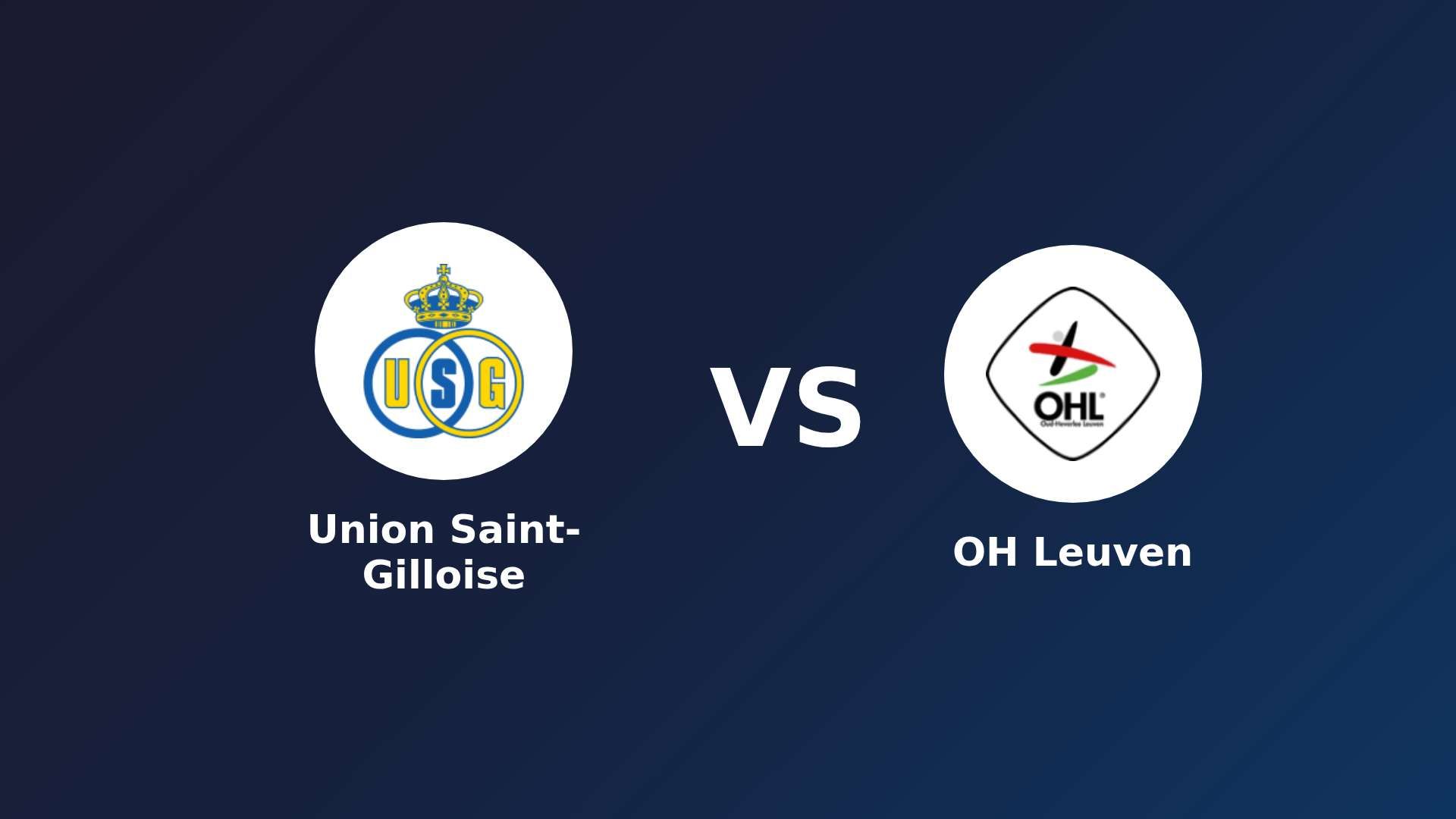 Union Saint-Gilloise vs OH Leuven