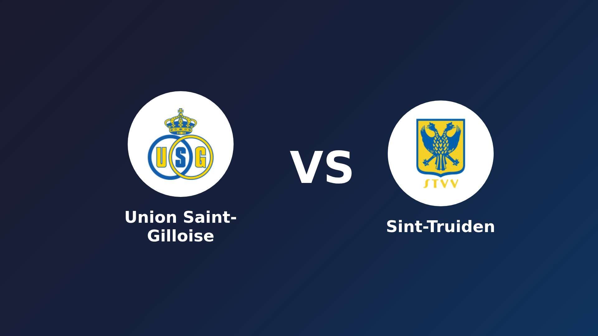 Union Saint-Gilloise vs Sint-Truiden