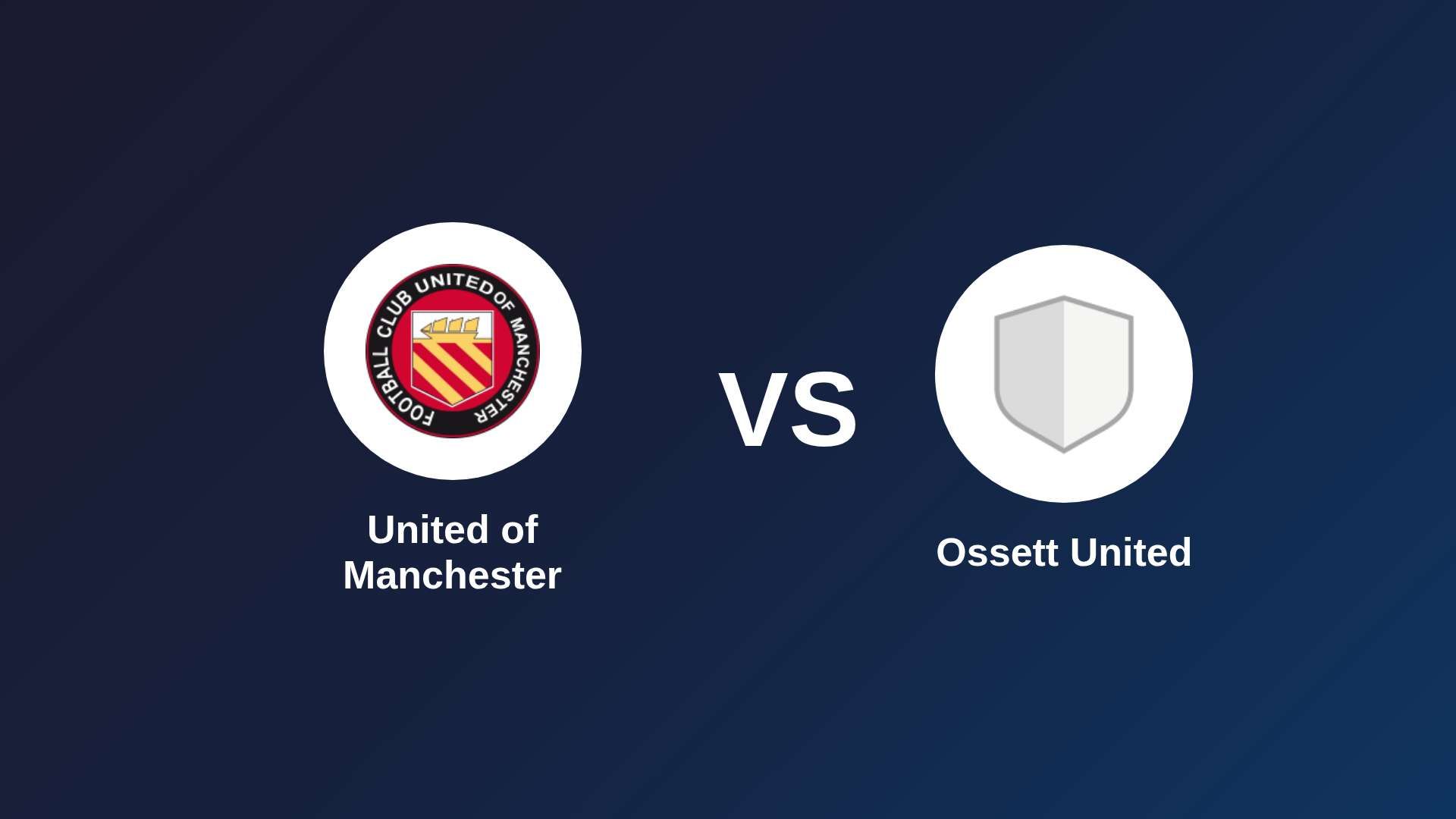 United of Manchester vs Ossett United