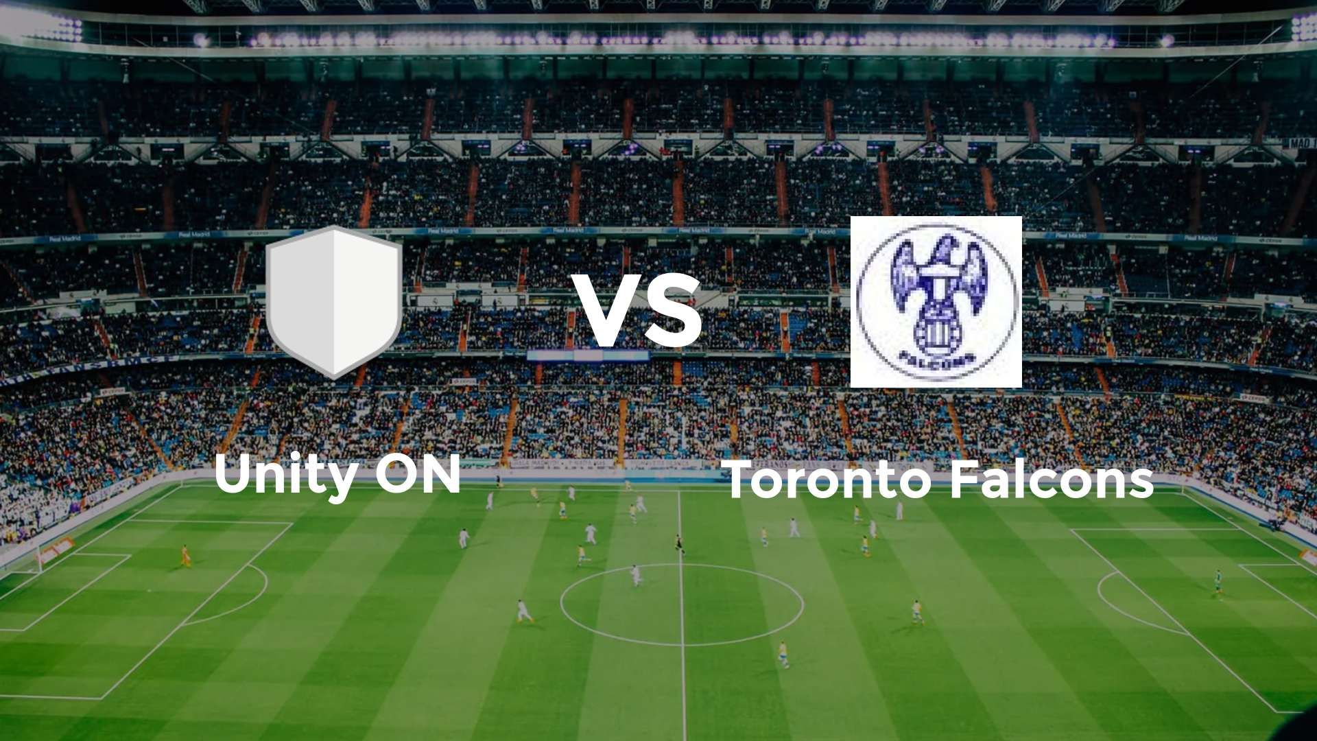 Unity ON vs Toronto Falcons