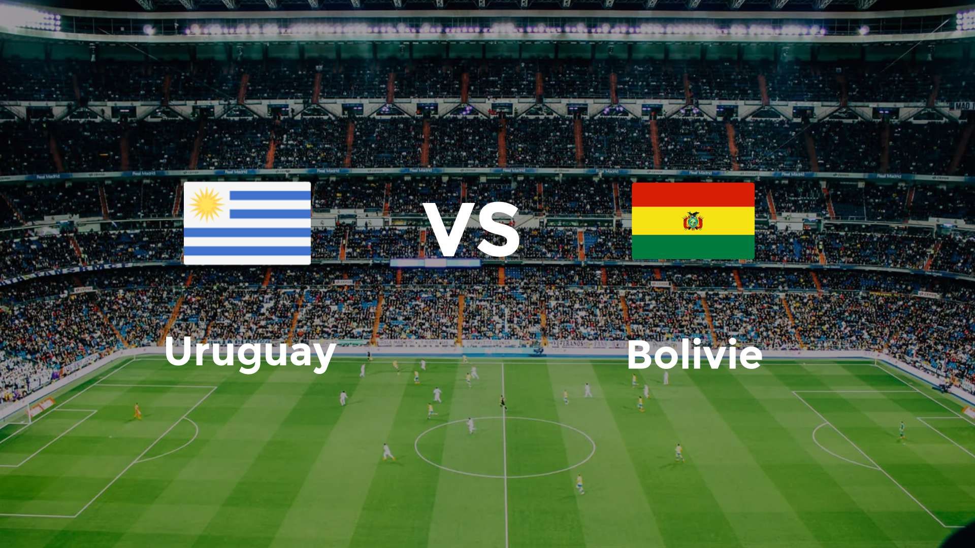 Uruguay vs Bolivie