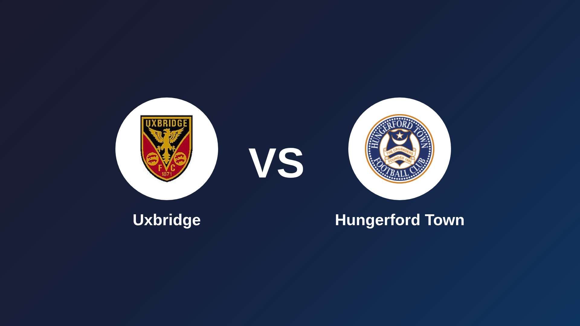 Uxbridge vs Hungerford Town