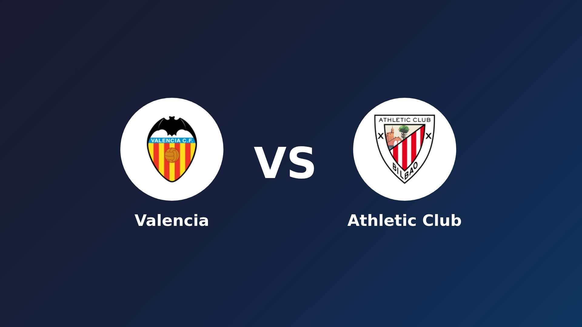Valencia vs Athletic Club