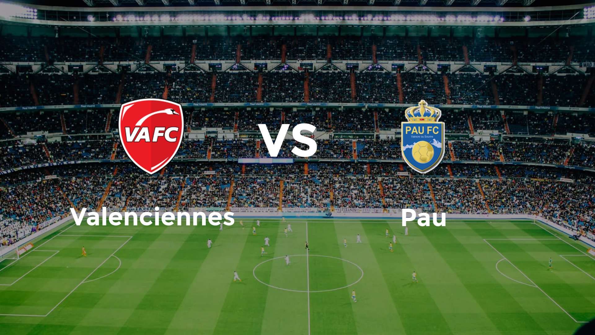 Valenciennes vs Pau
