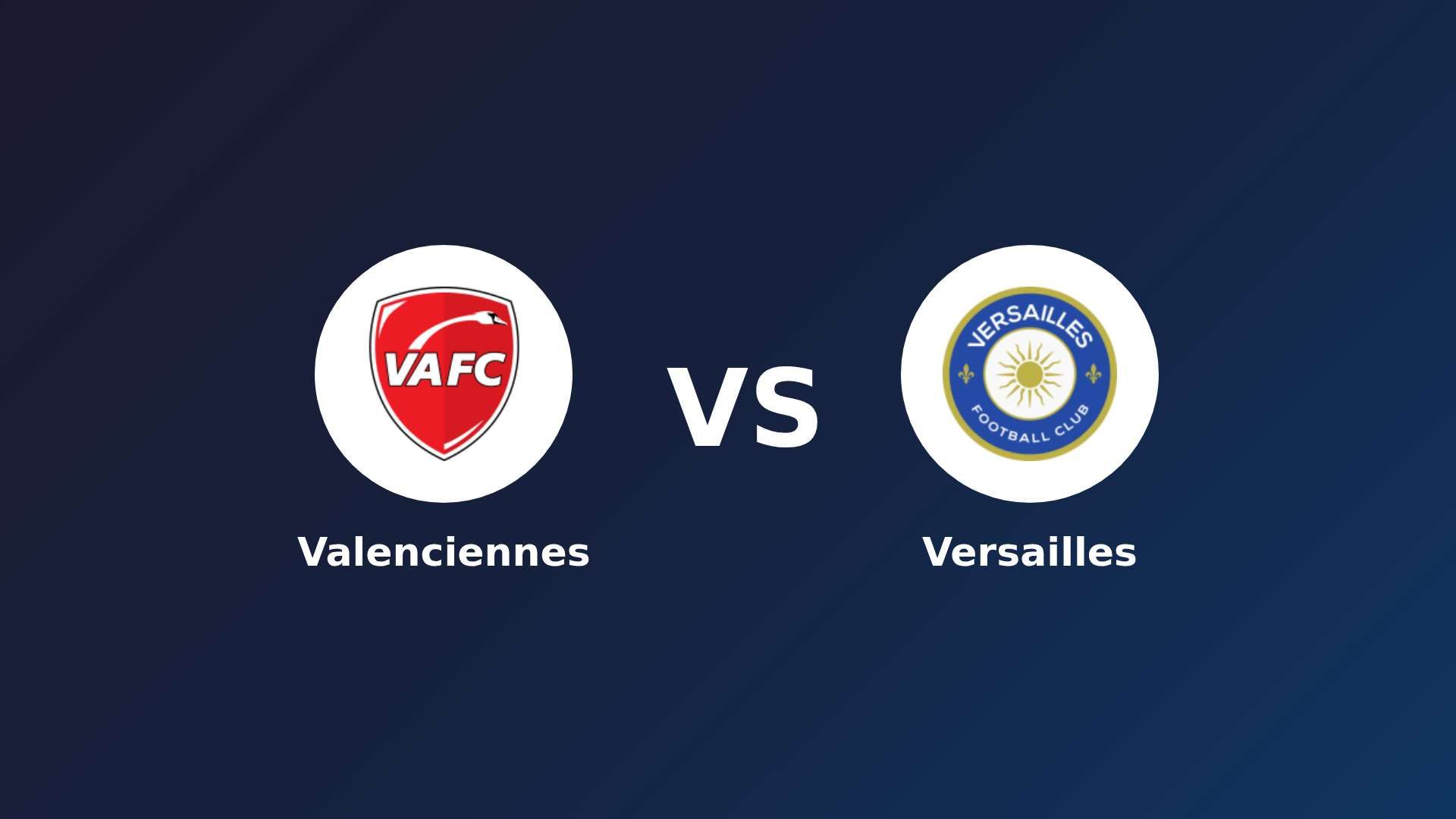 Valenciennes vs Versailles
