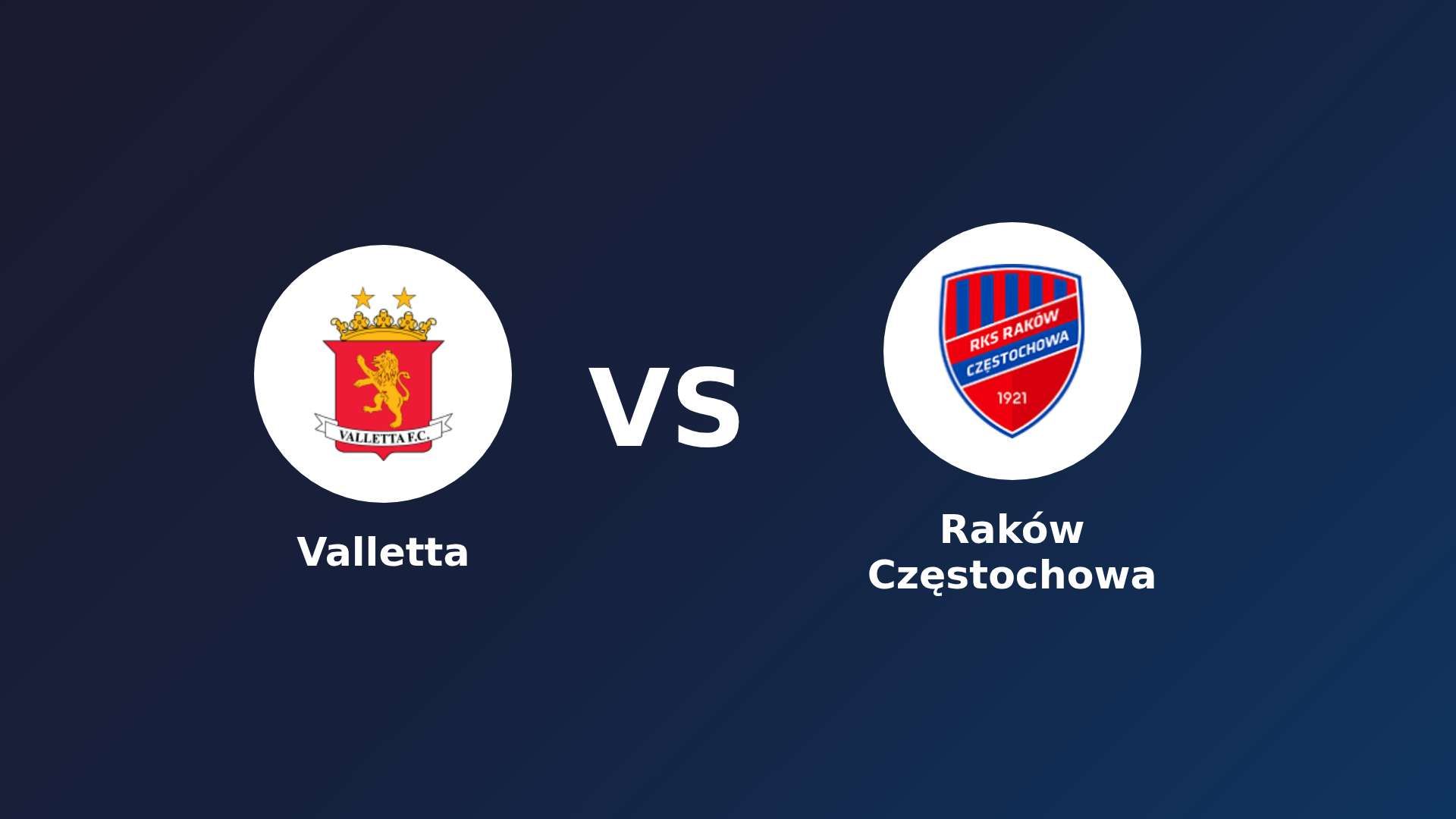 Valletta vs Raków Częstochowa