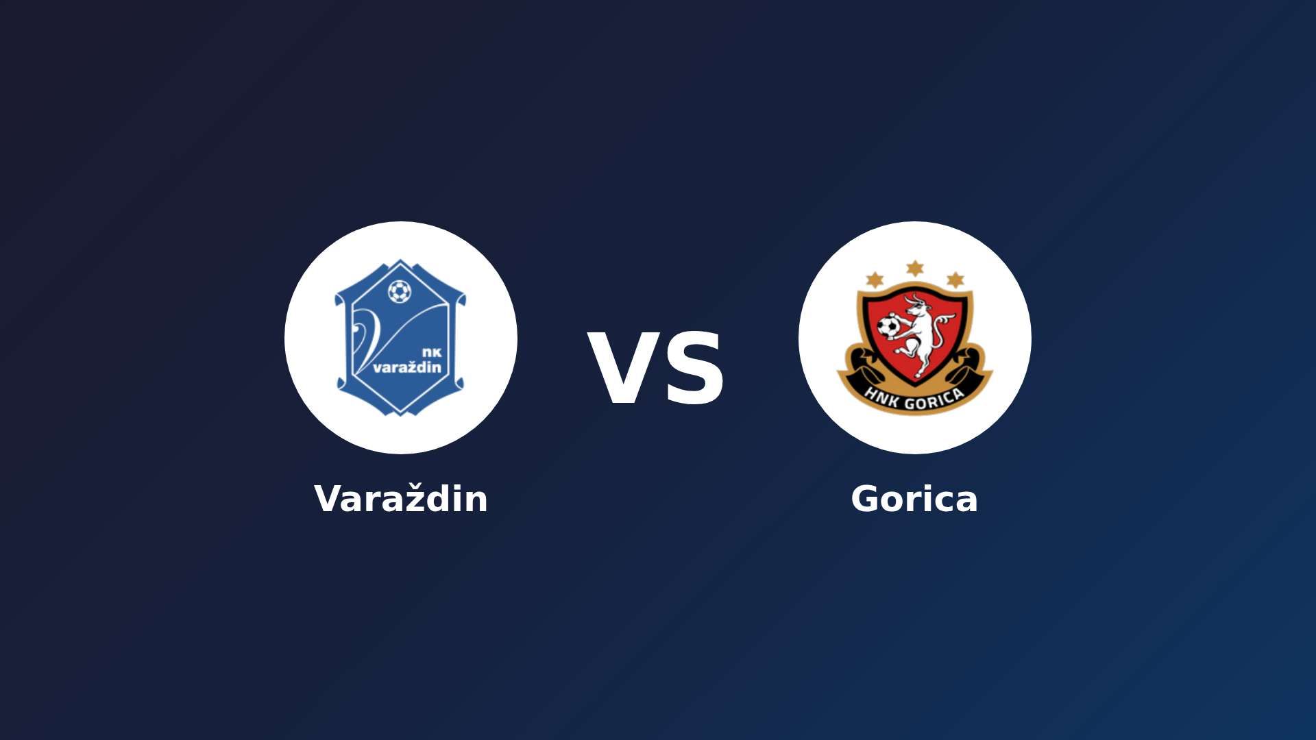 Varaždin vs Gorica
