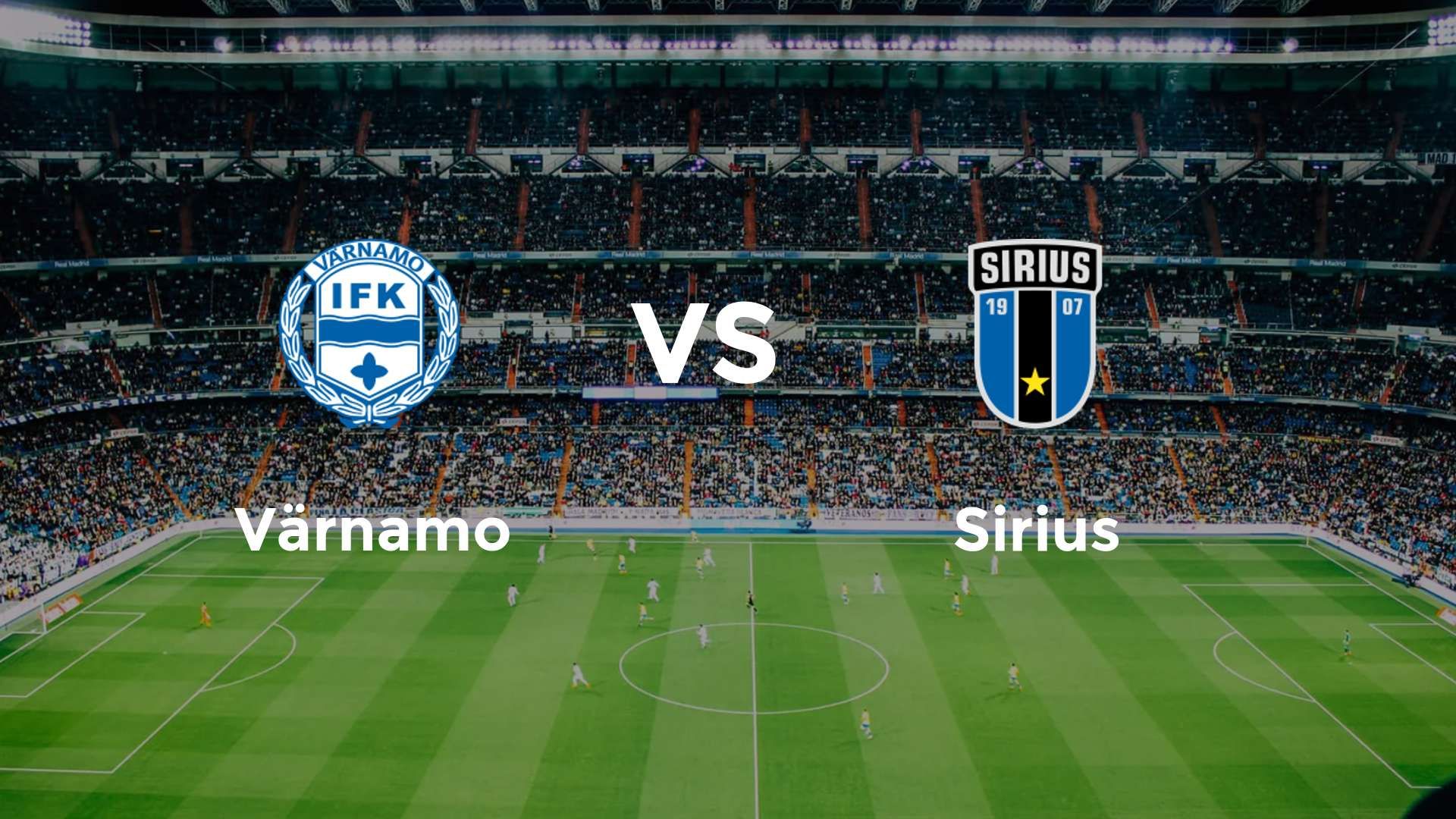 Värnamo vs Sirius