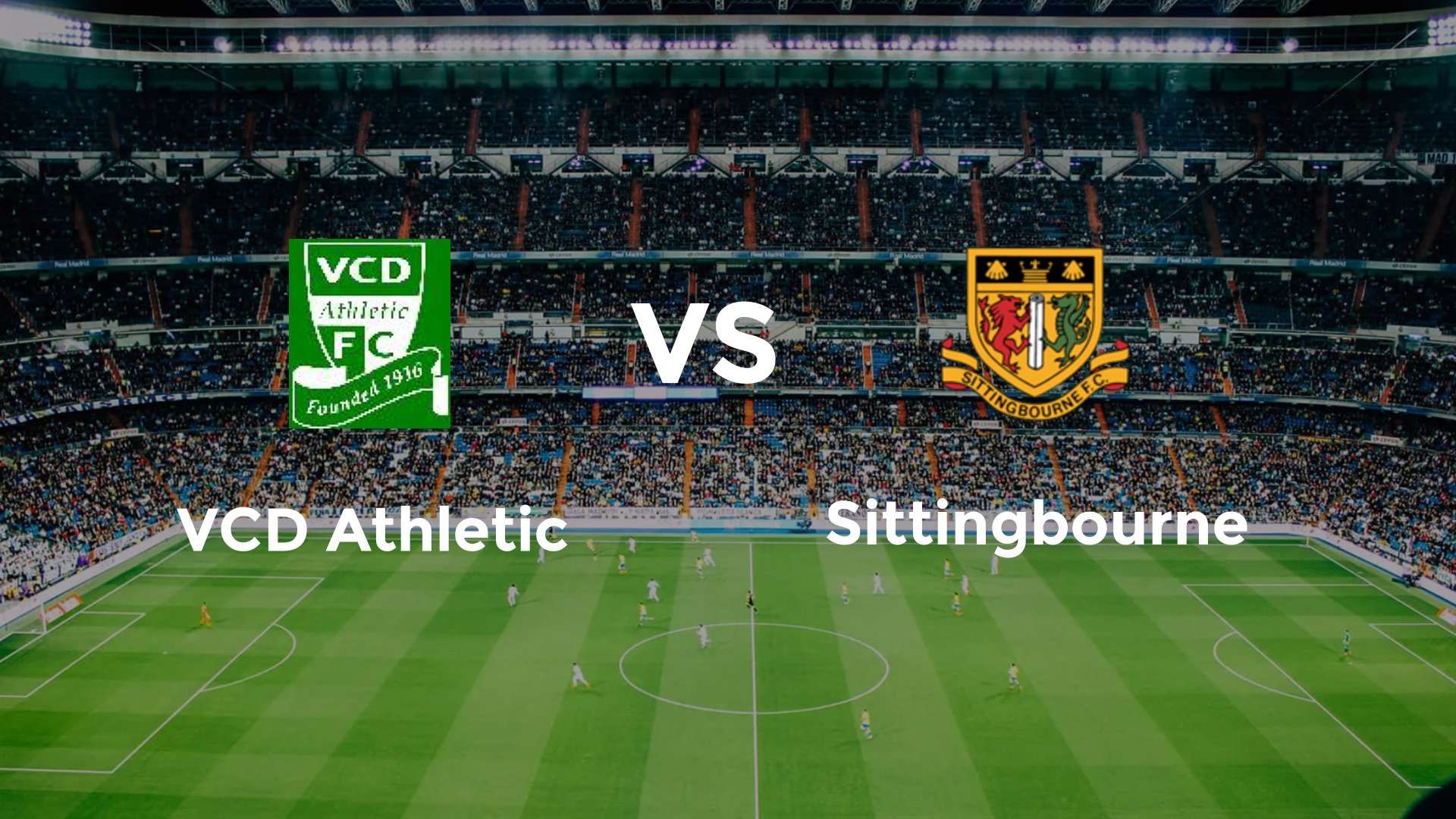 VCD Athletic vs Sittingbourne