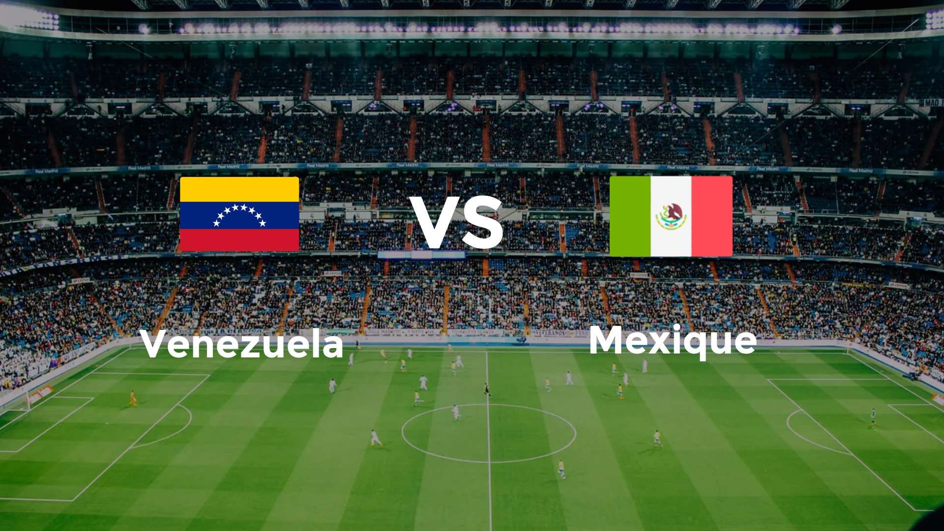 Venezuela vs Mexique
