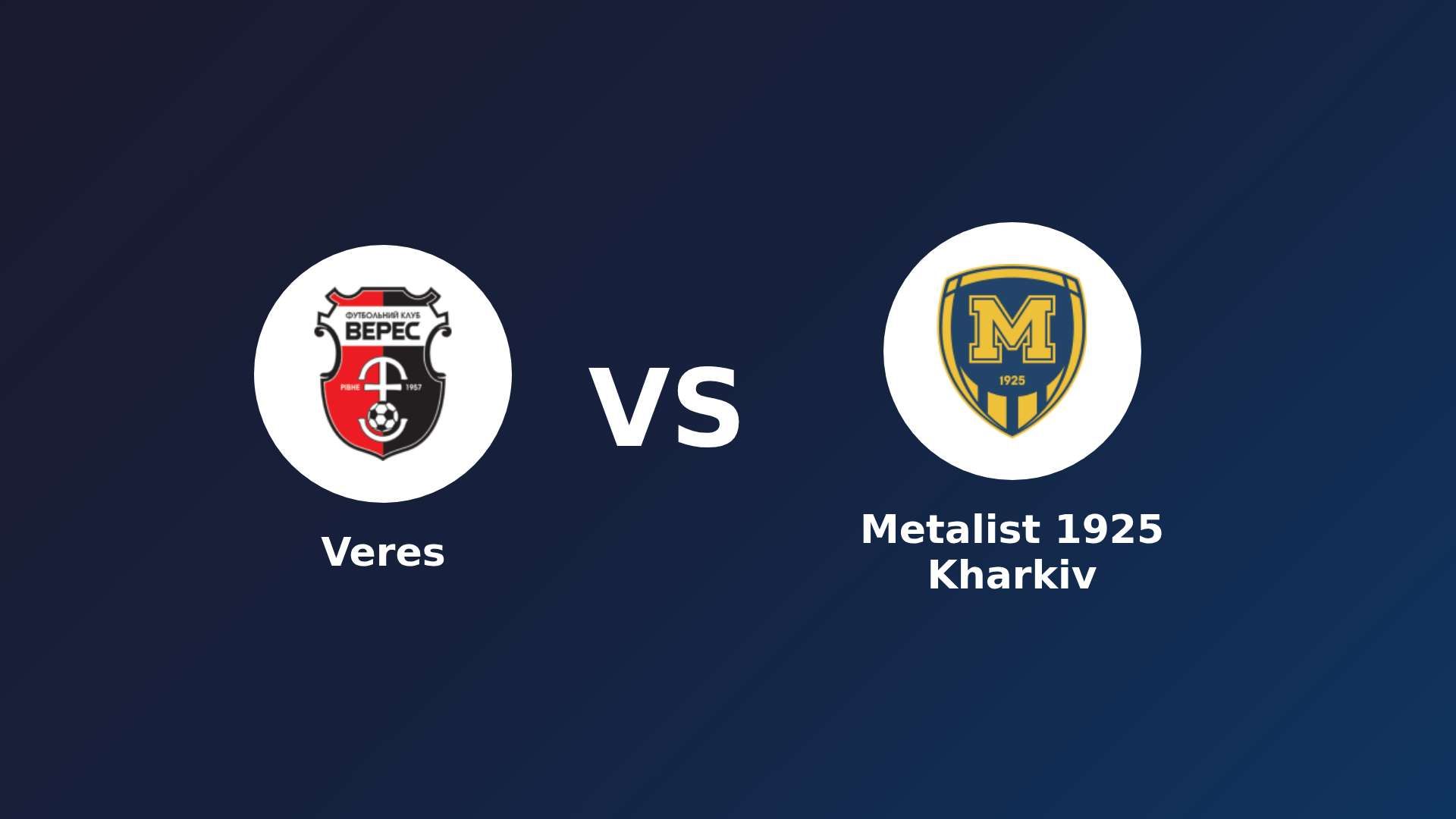 Veres vs Metalist 1925 Kharkiv