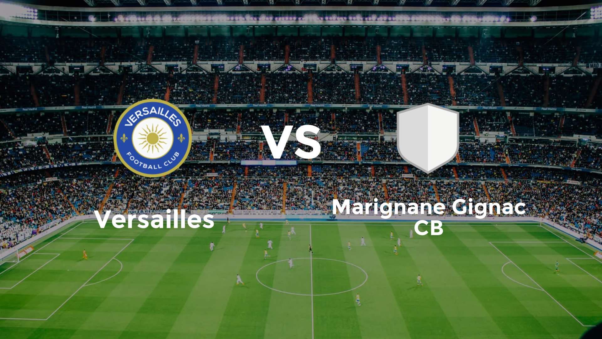 Versailles vs Marignane Gignac CB