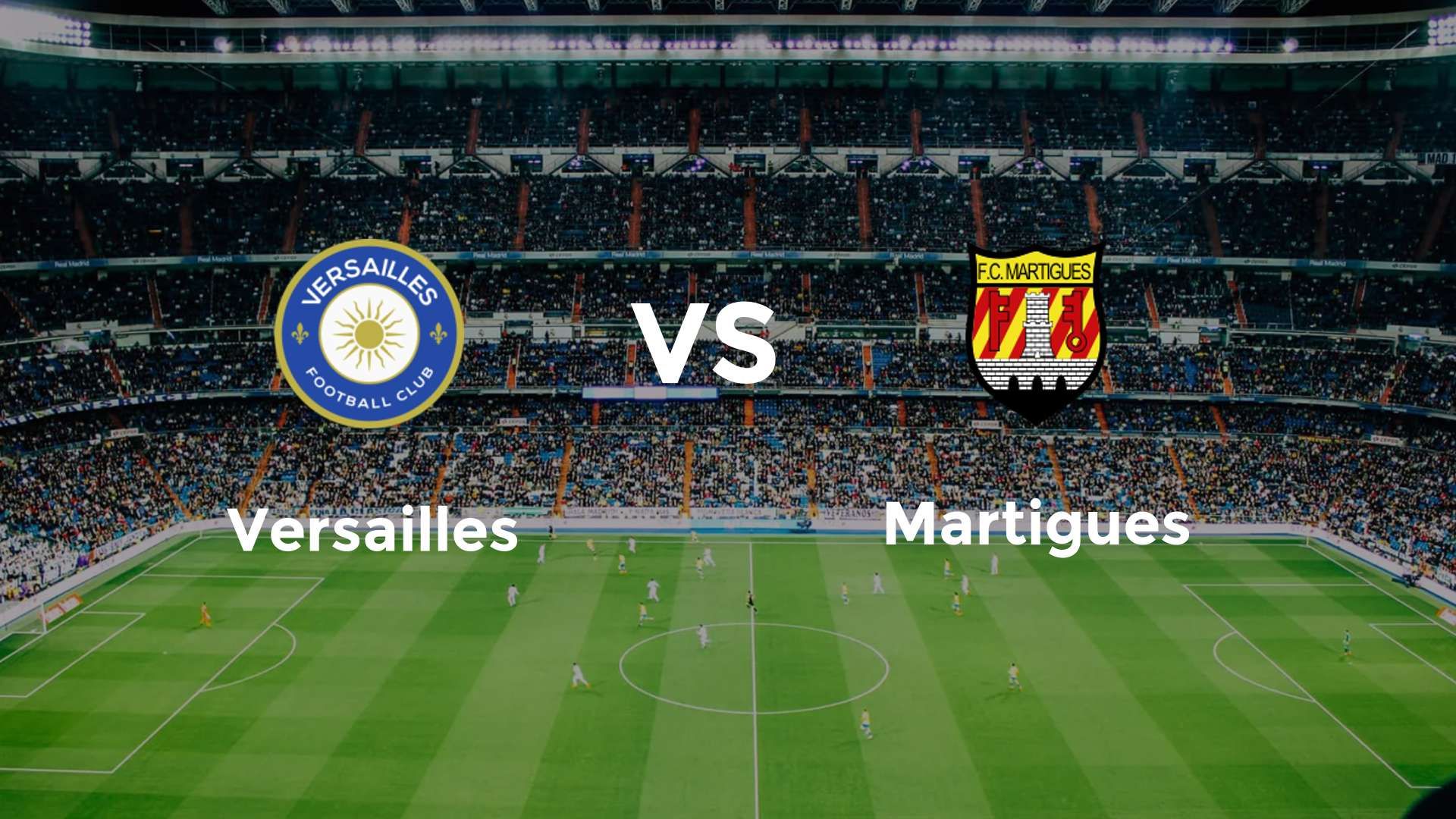 Versailles vs Martigues