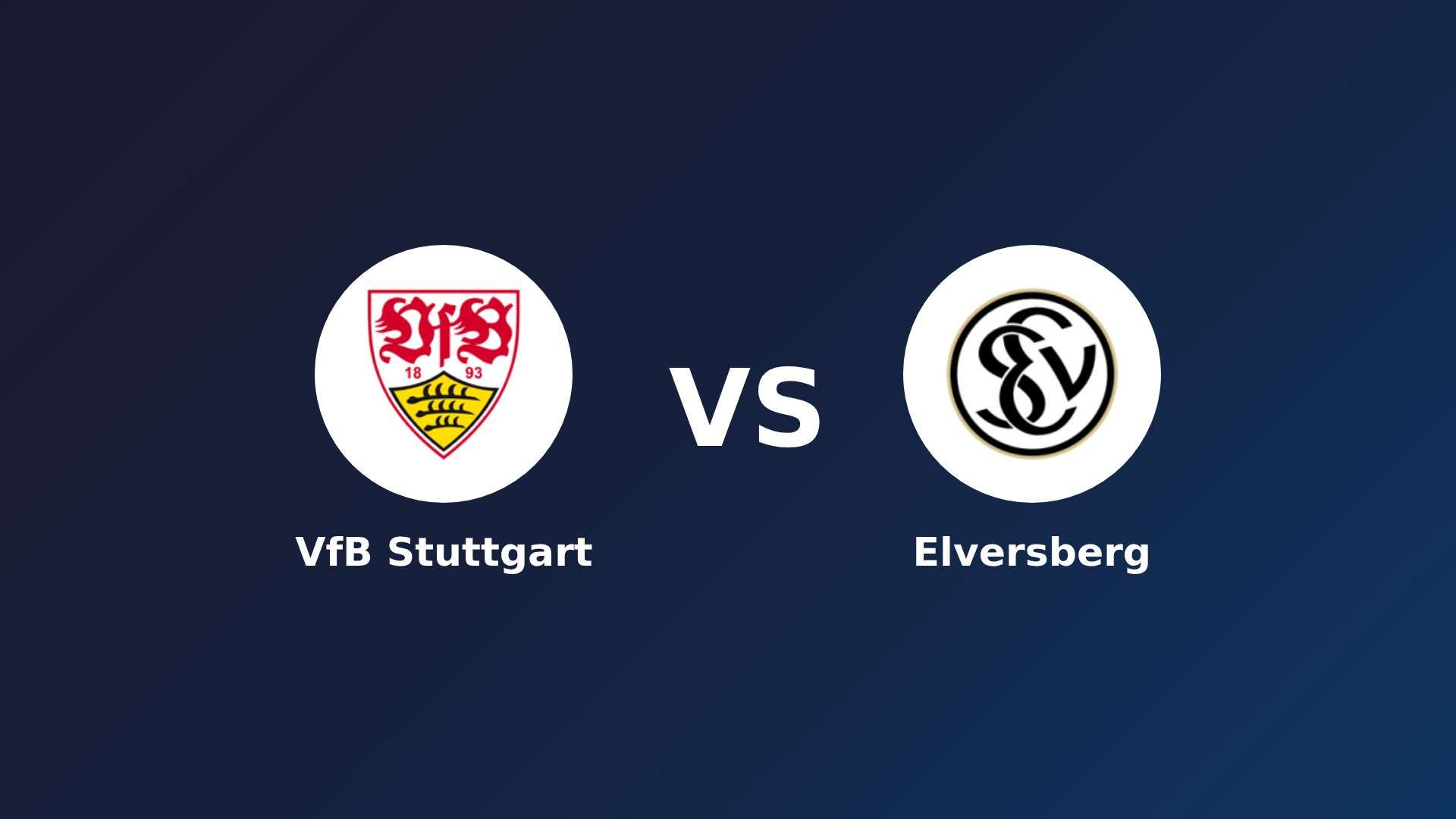 VfB Stuttgart vs Elversberg