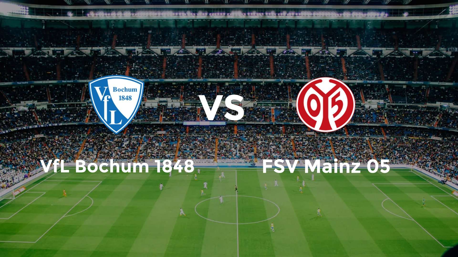 VfL Bochum 1848 vs FSV Mainz 05