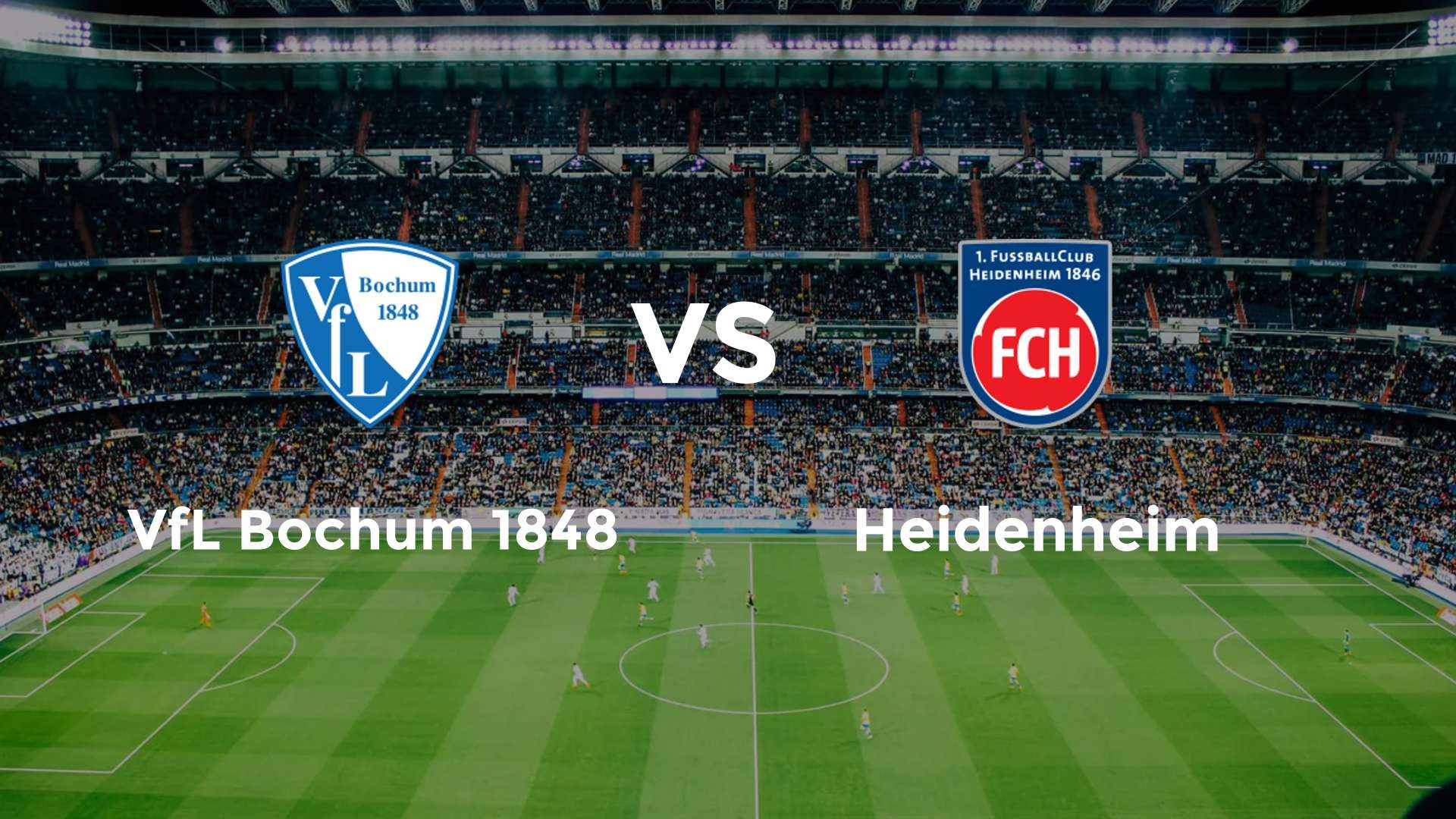 VfL Bochum 1848 vs Heidenheim