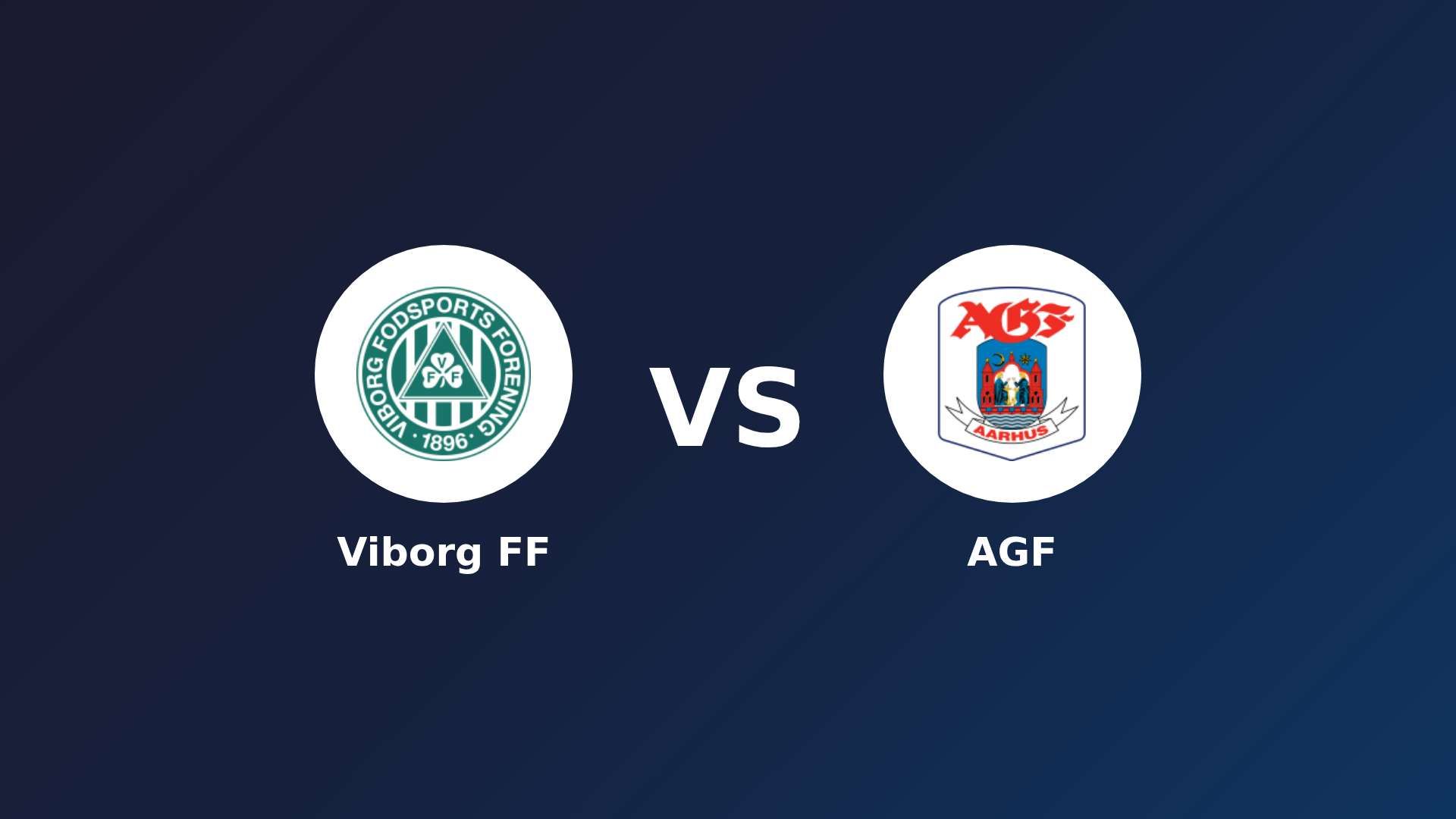 Viborg FF vs AGF
