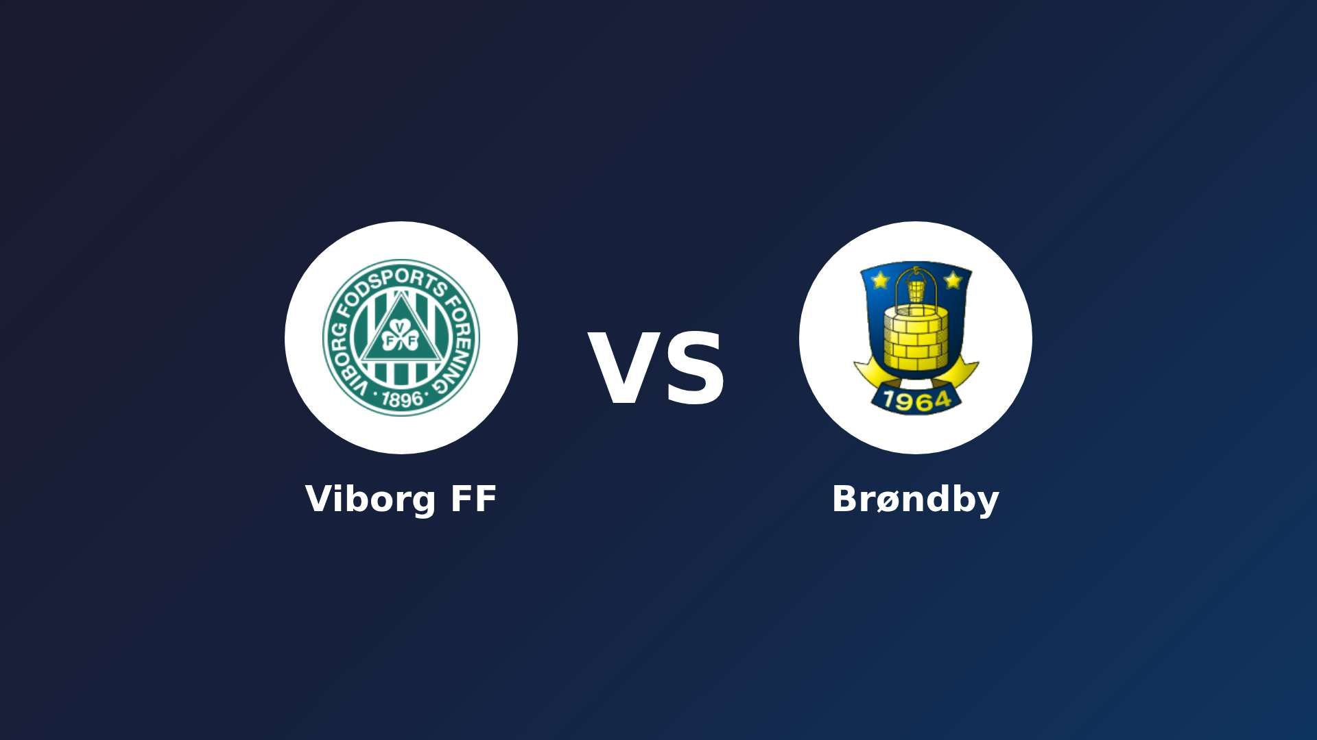 Viborg FF vs Brøndby IF