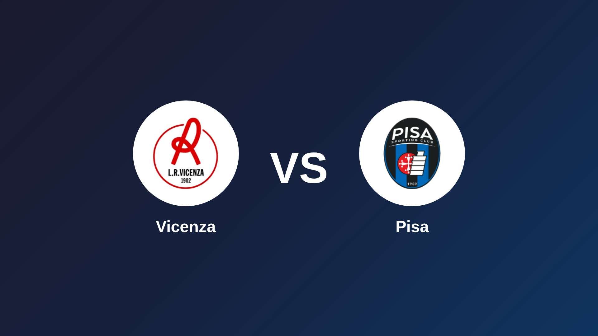 Vicenza vs Pisa