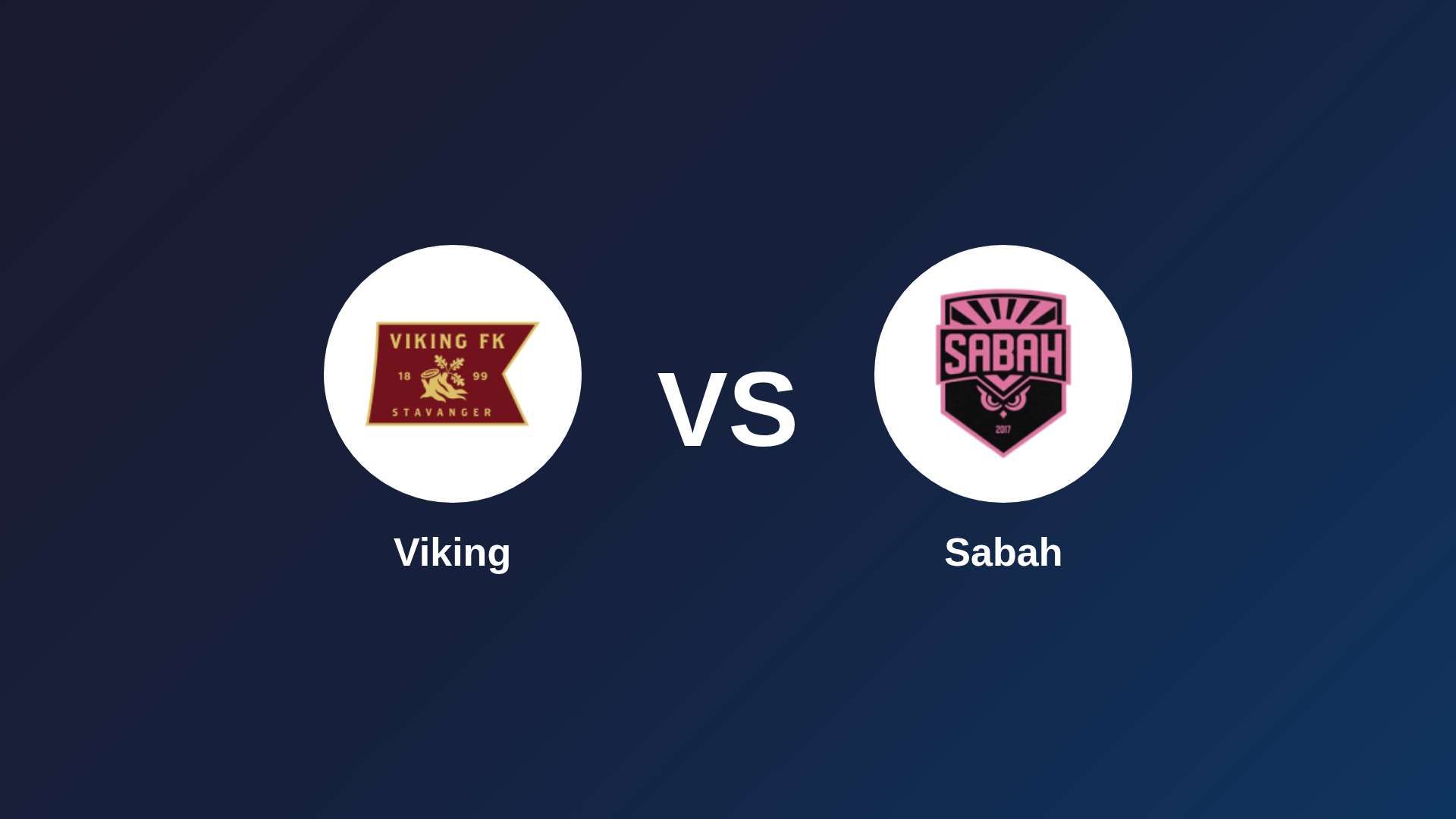 Viking vs Sabah