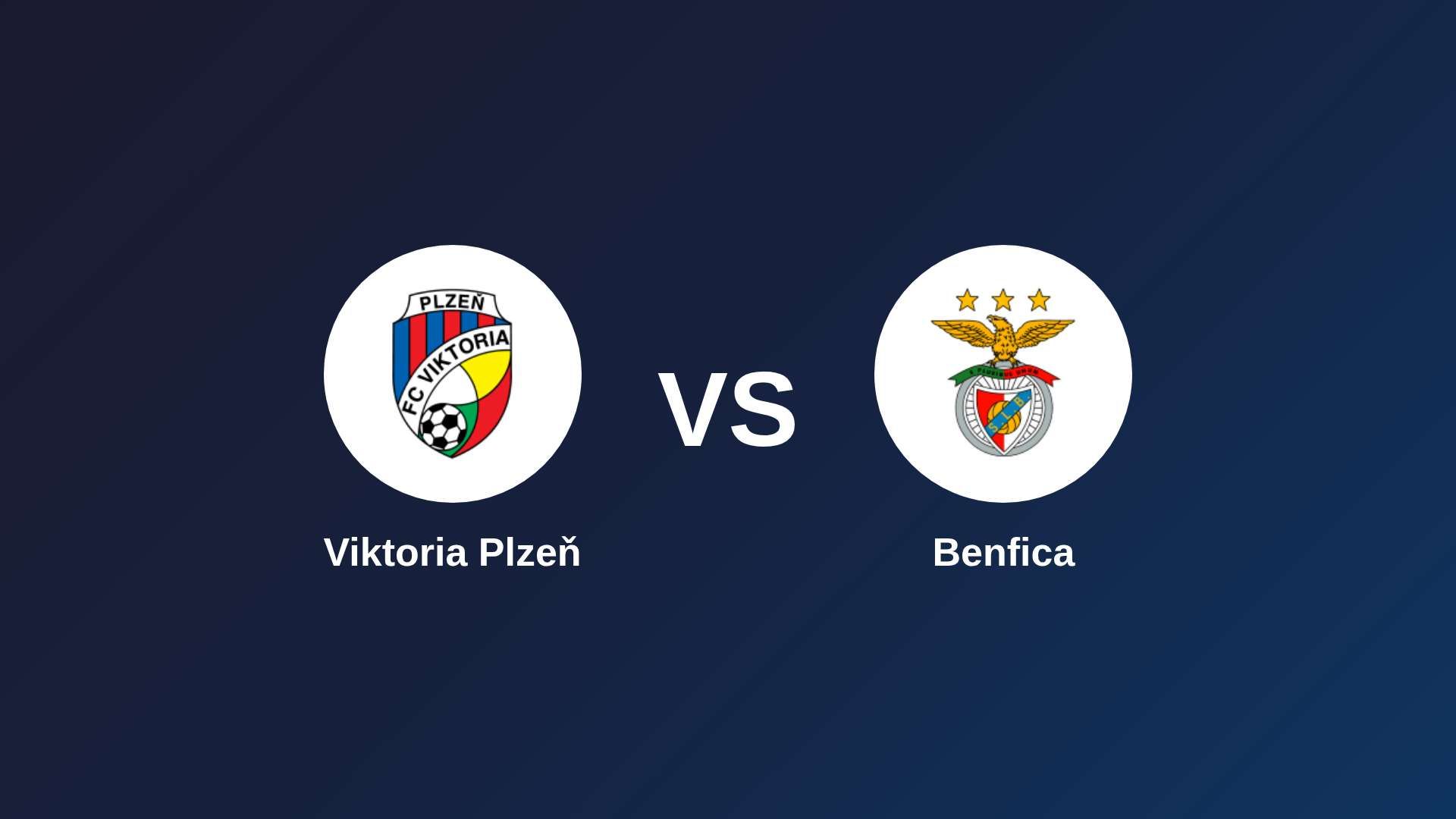 Viktoria Plzeň vs Benfica