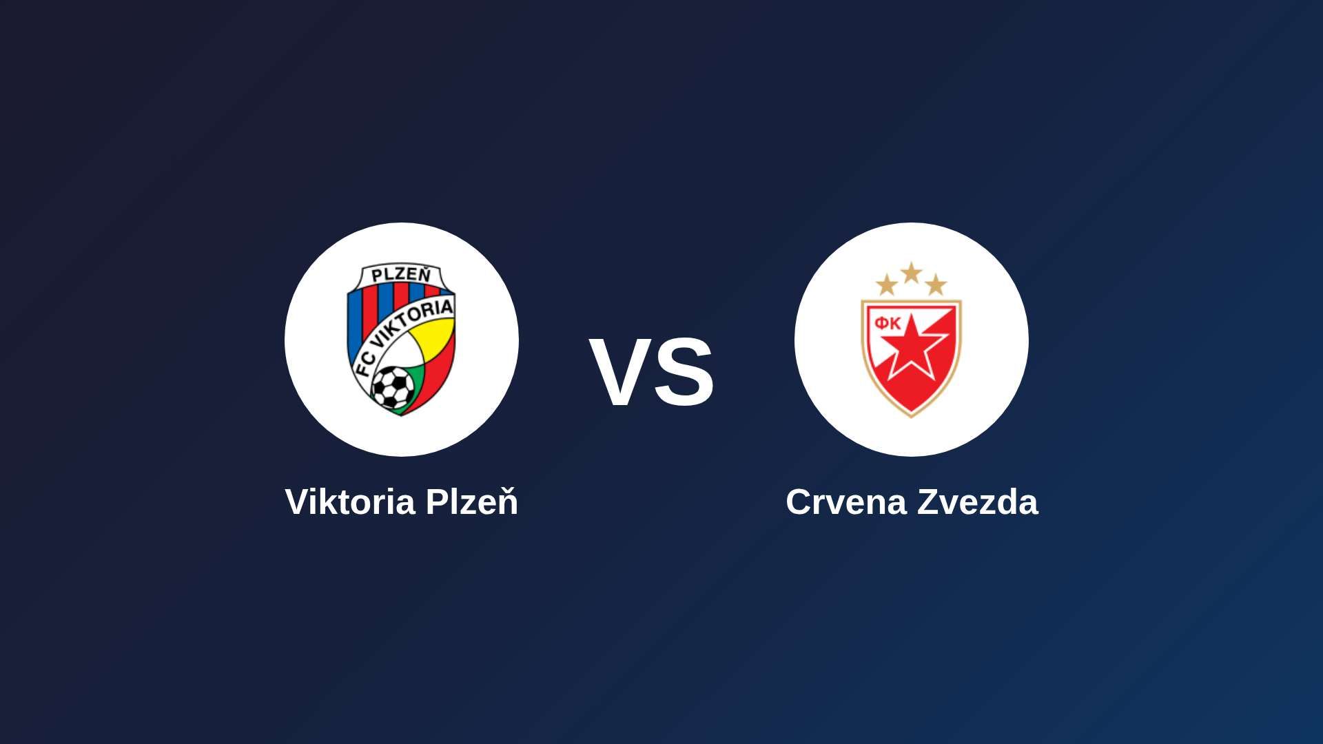 Viktoria Plzeň vs Crvena Zvezda