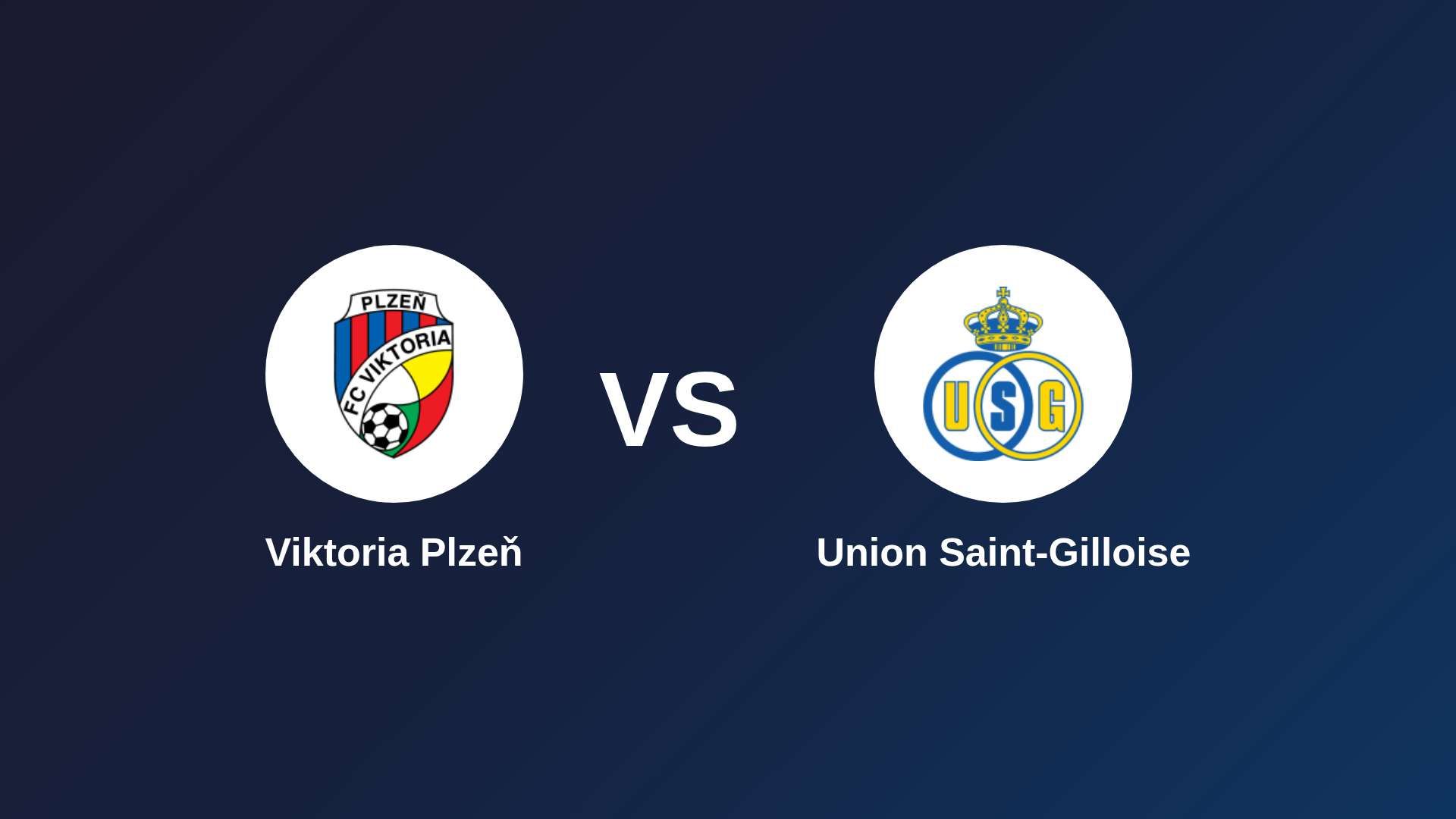 Viktoria Plzeň vs Union Saint-Gilloise