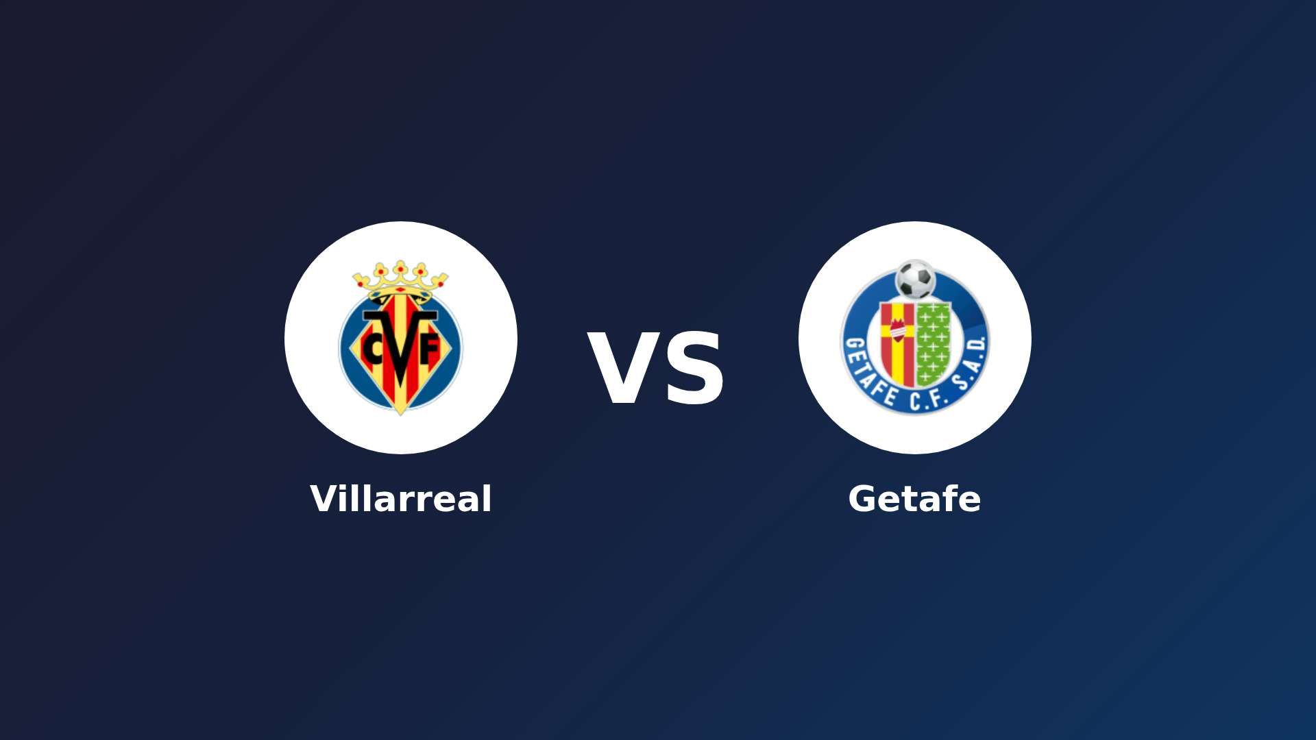 Villarreal vs Getafe