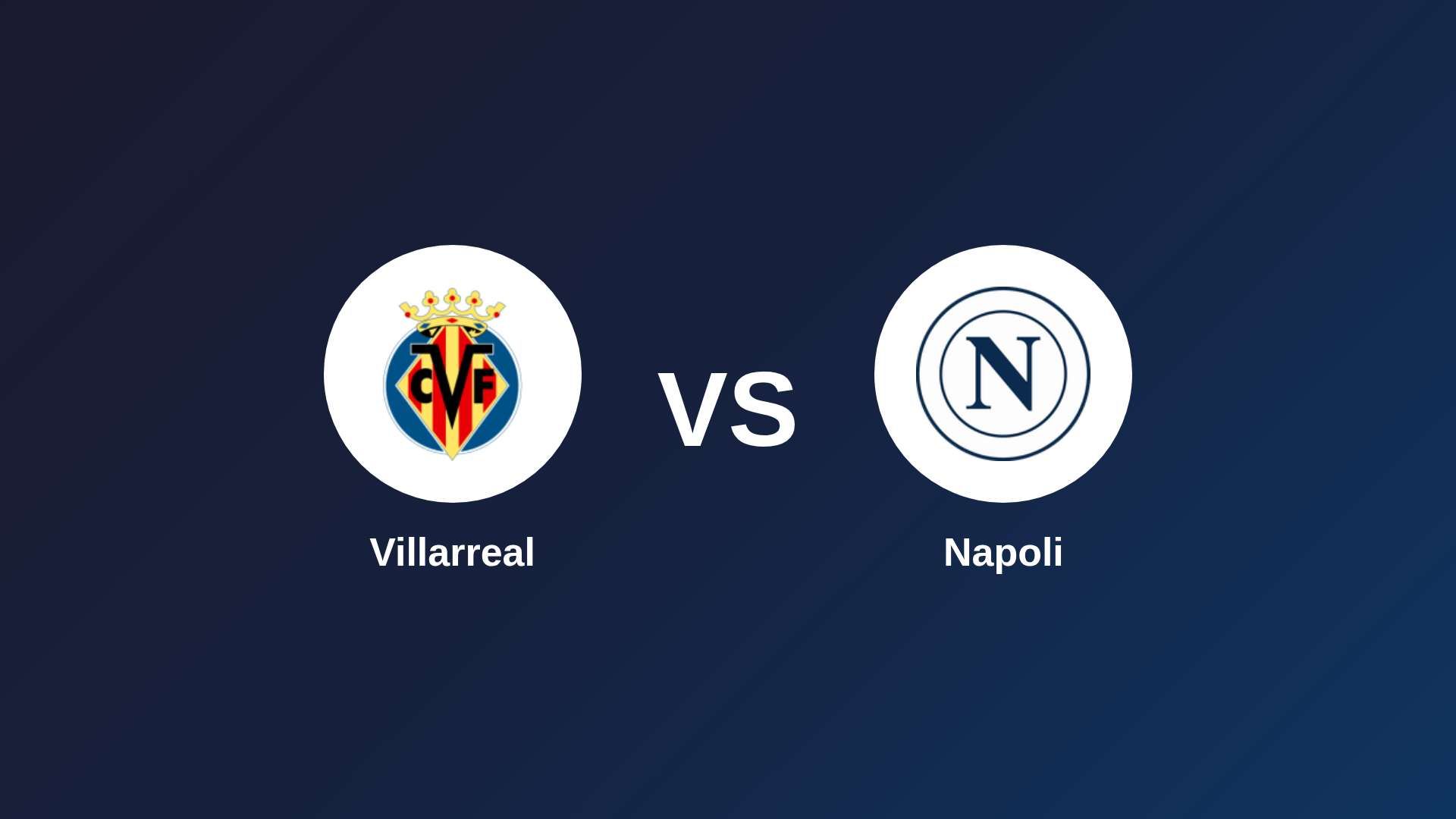 Villarreal vs Napoli