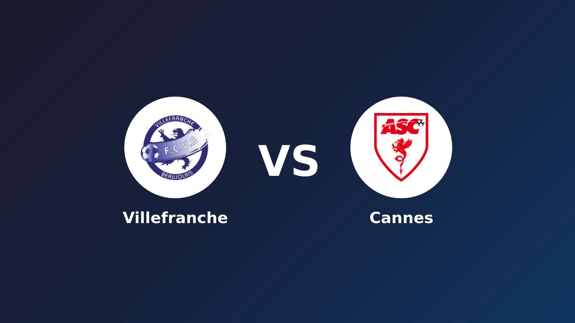 Villefranche vs Cannes