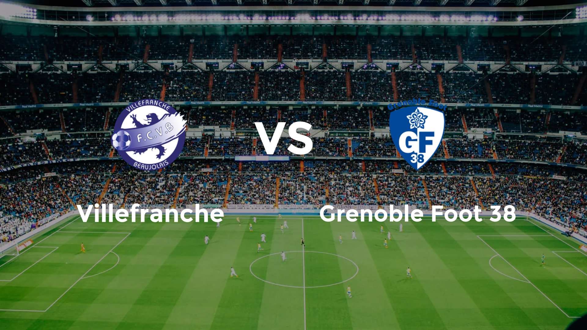 Villefranche vs Grenoble Foot 38