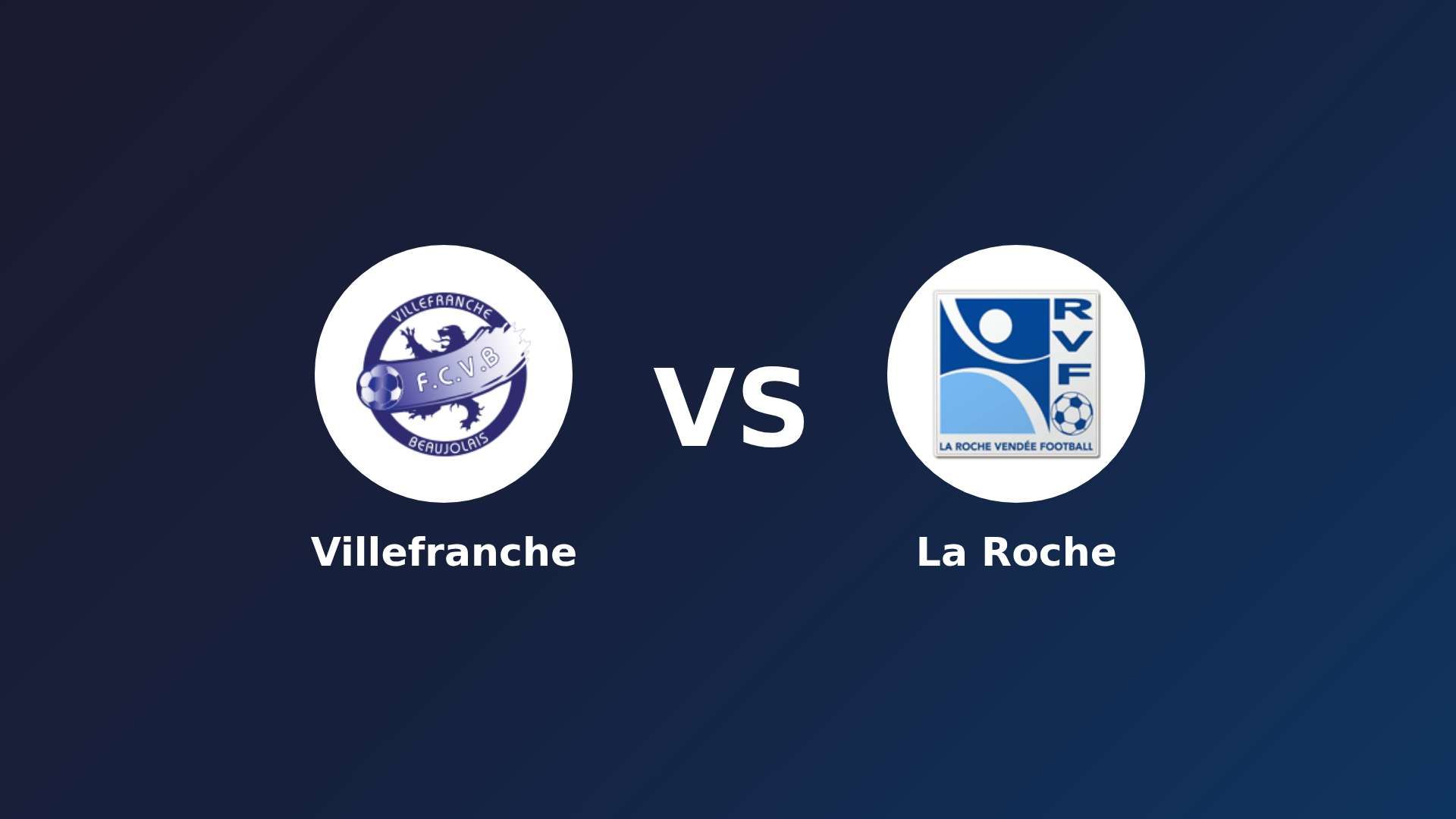 Villefranche vs La Roche