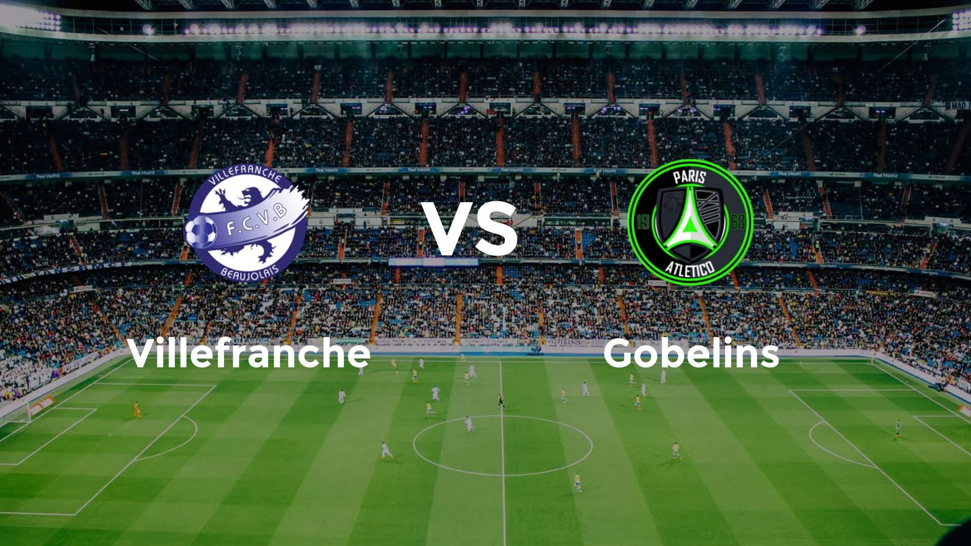 Villefranche vs Paris 13 Atletico