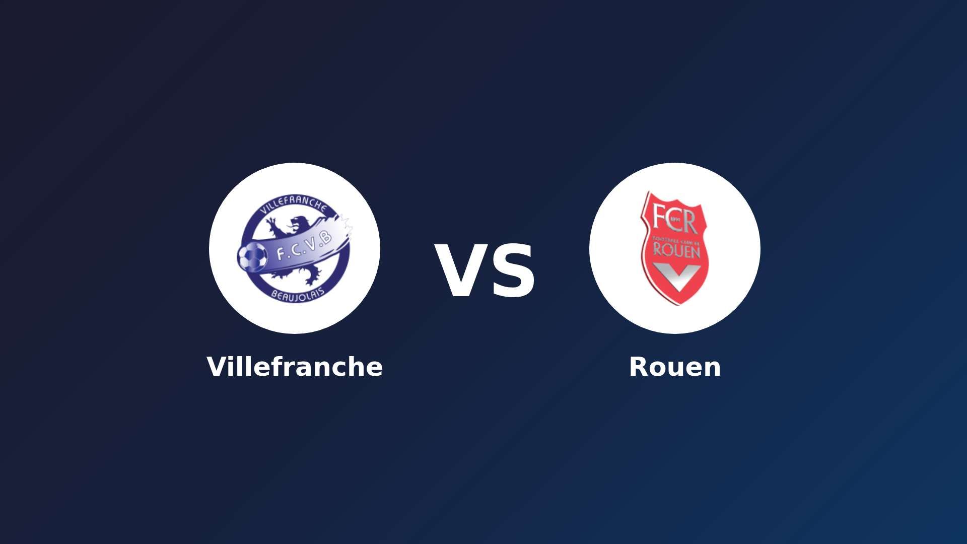 Villefranche vs Rouen