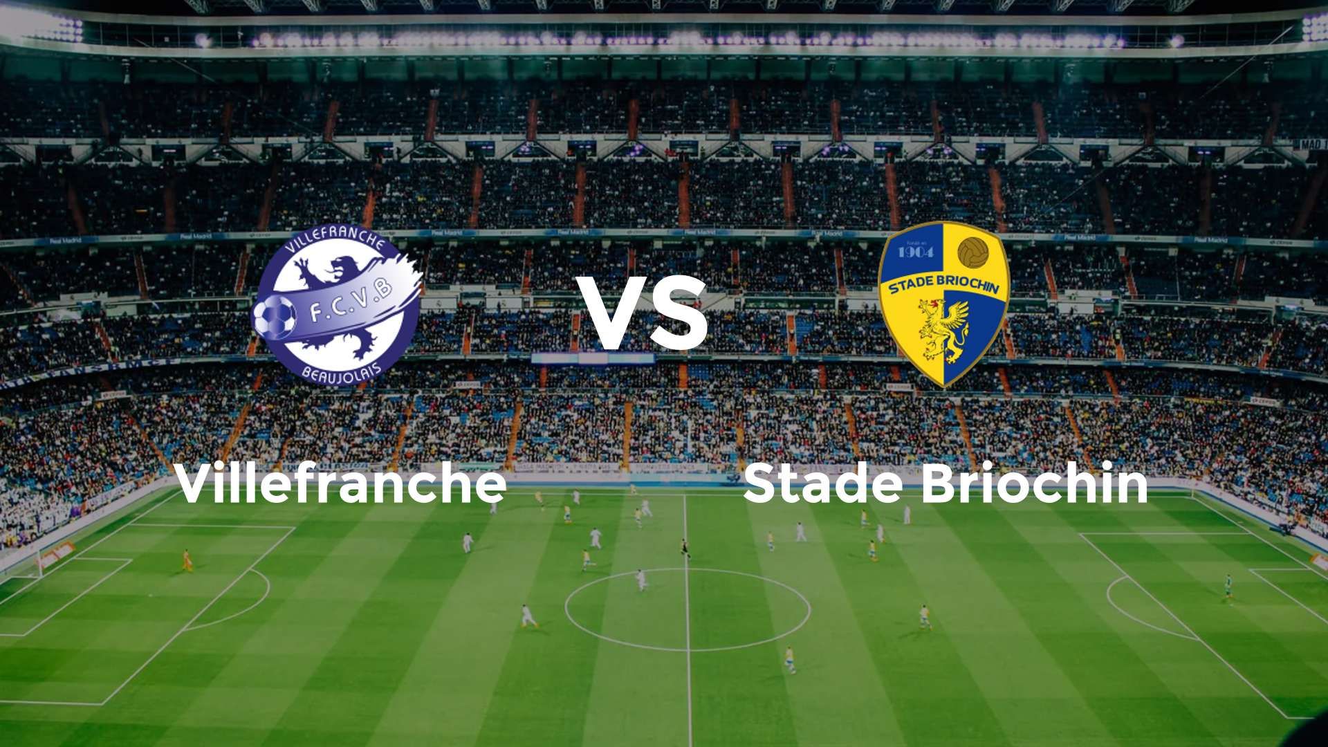 Villefranche vs Stade Briochin
