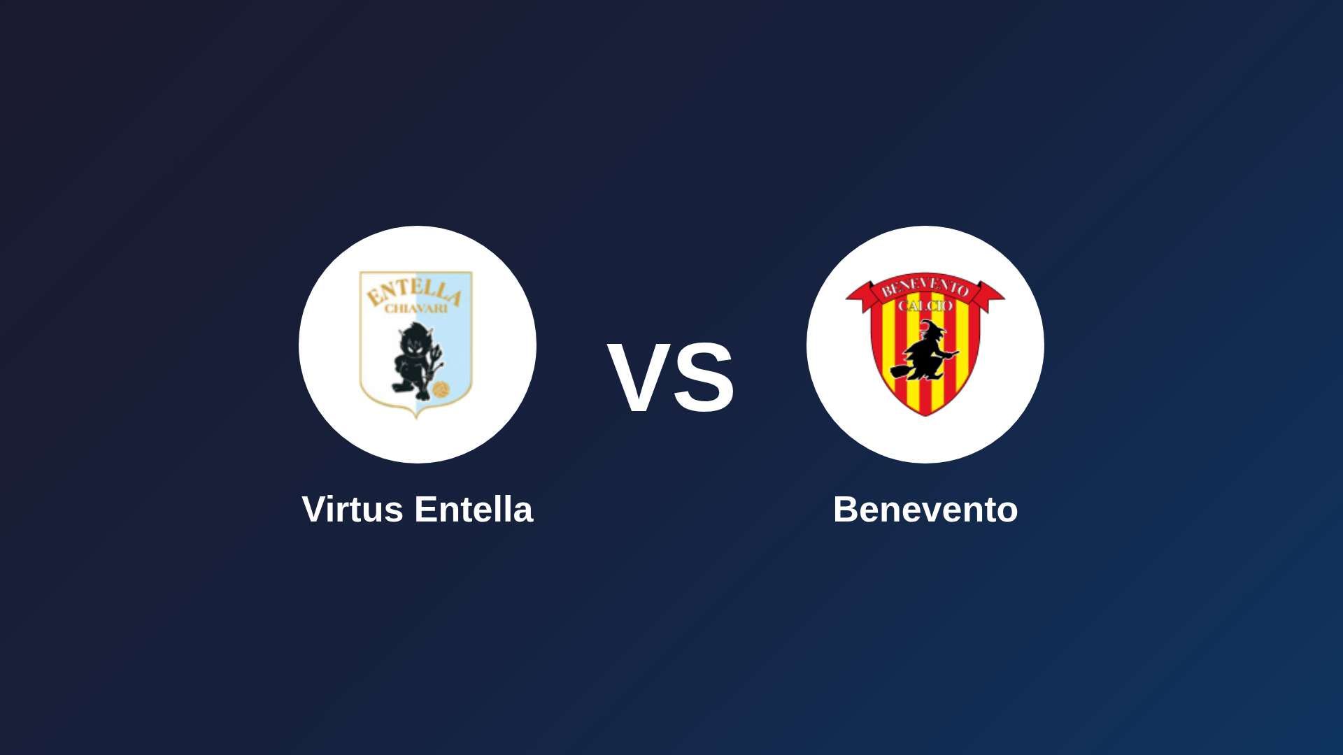 Virtus Entella vs Benevento