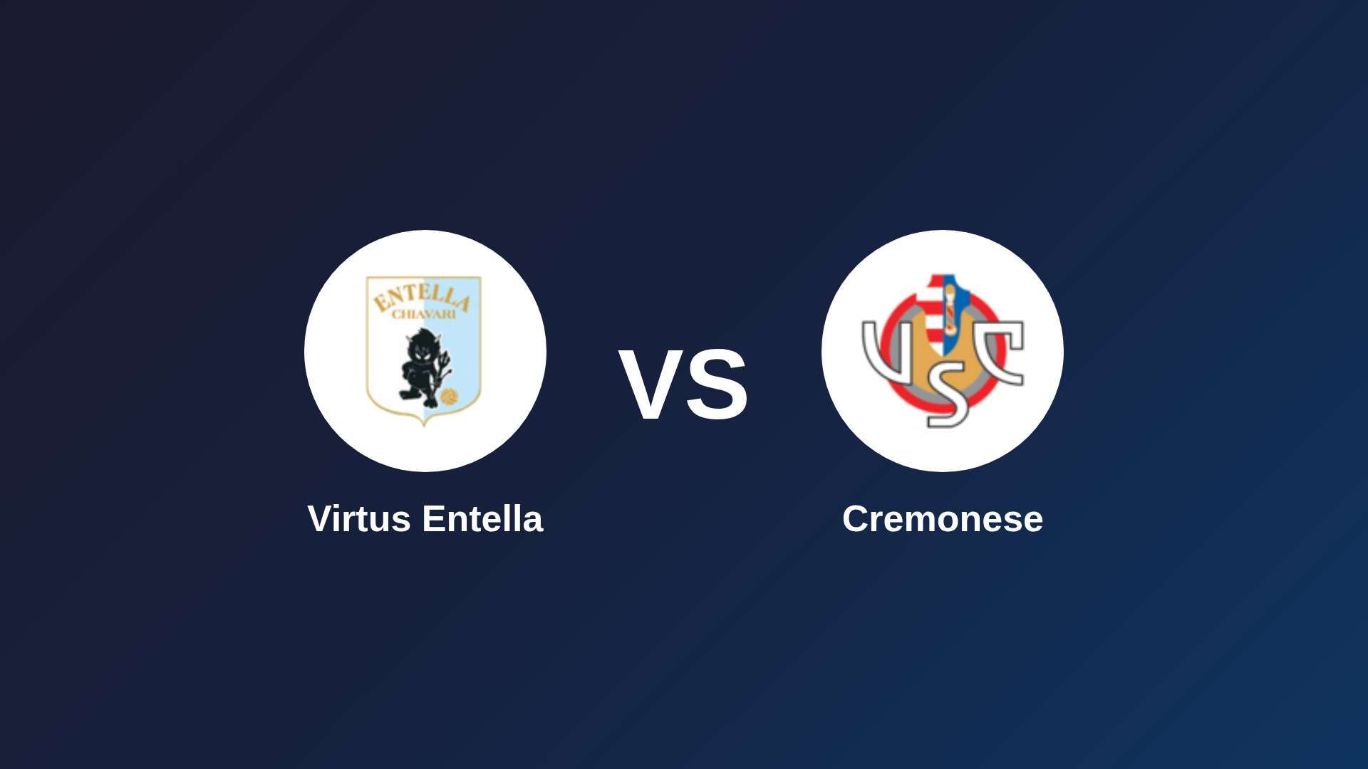 Virtus Entella vs Cremonese