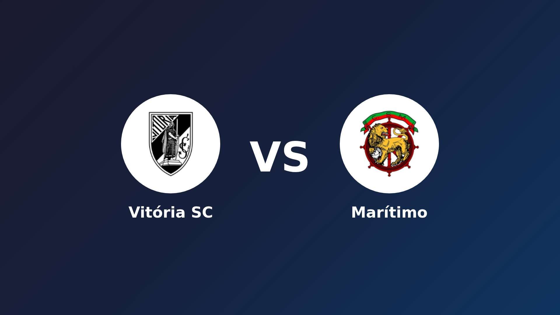Vitória Guimarães vs Marítimo