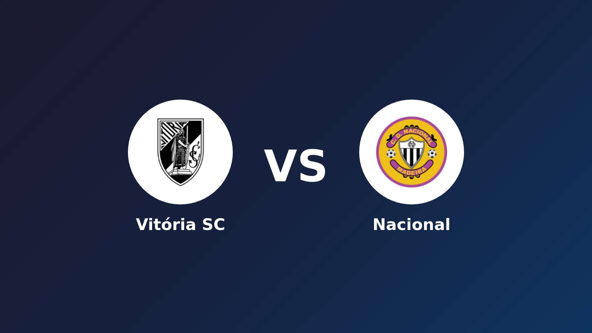Vitória Guimarães vs Nacional