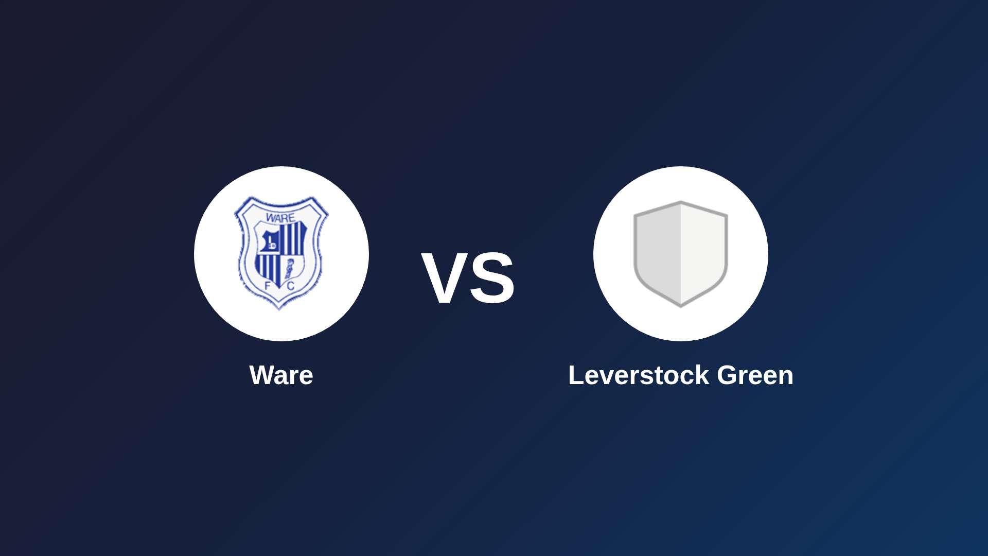 Ware vs Leverstock Green