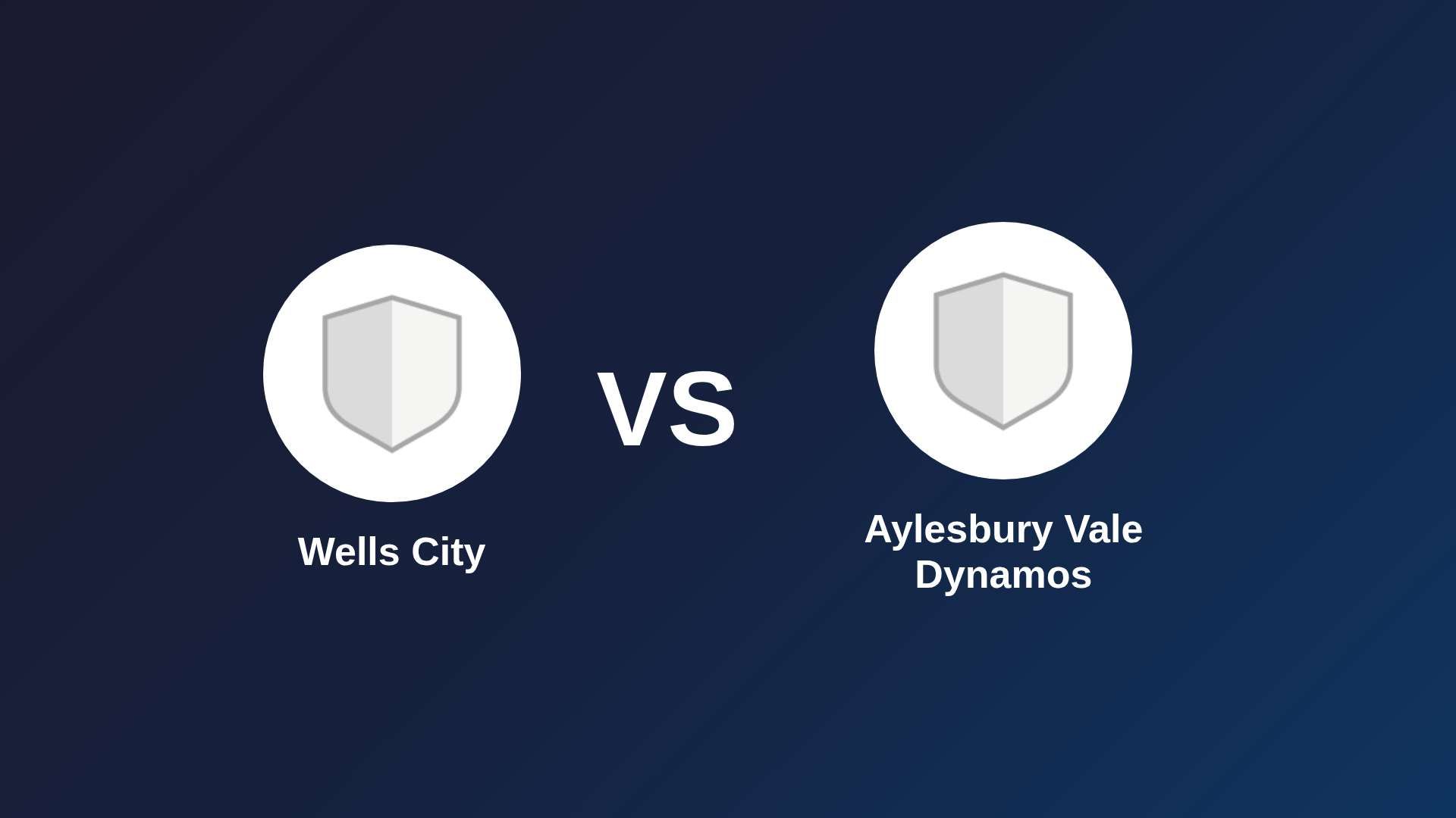 Wells City vs Aylesbury Vale Dynamos