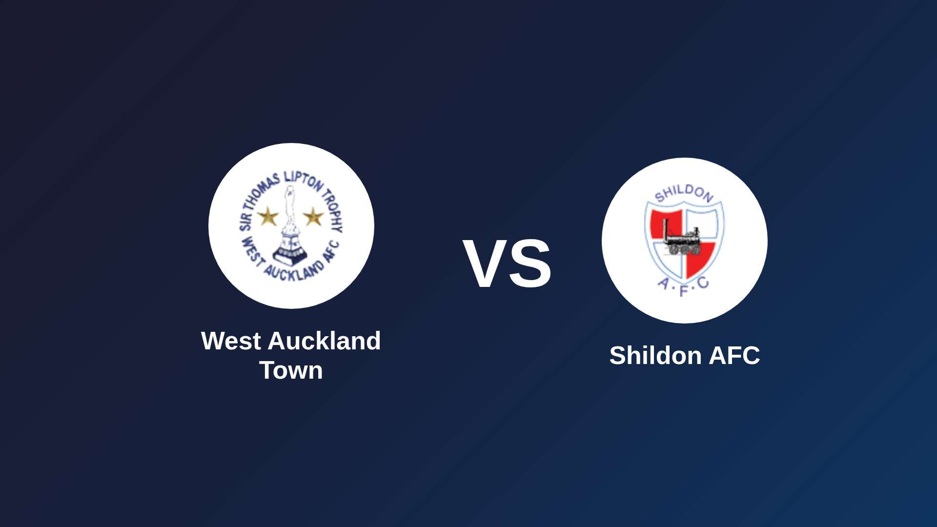 West Auckland Town vs Shildon AFC