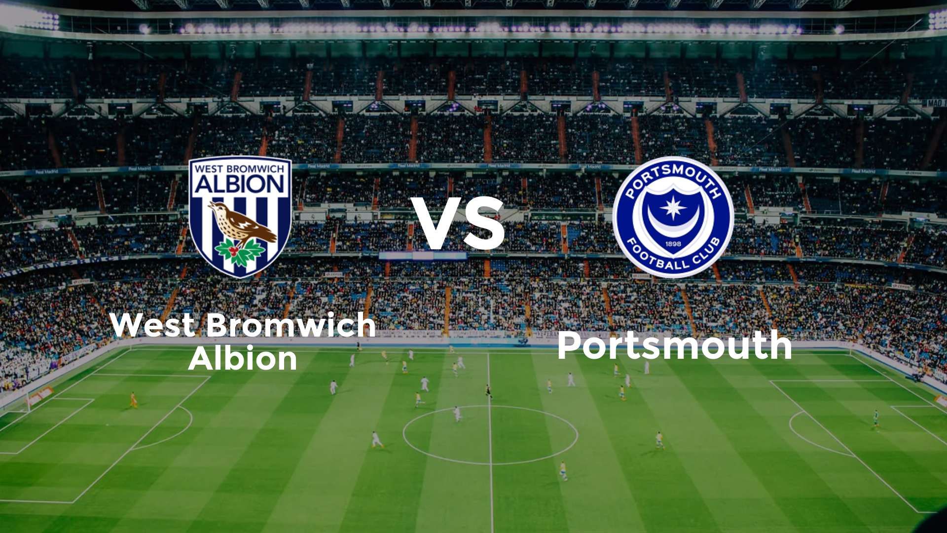 West Bromwich Albion vs Portsmouth
