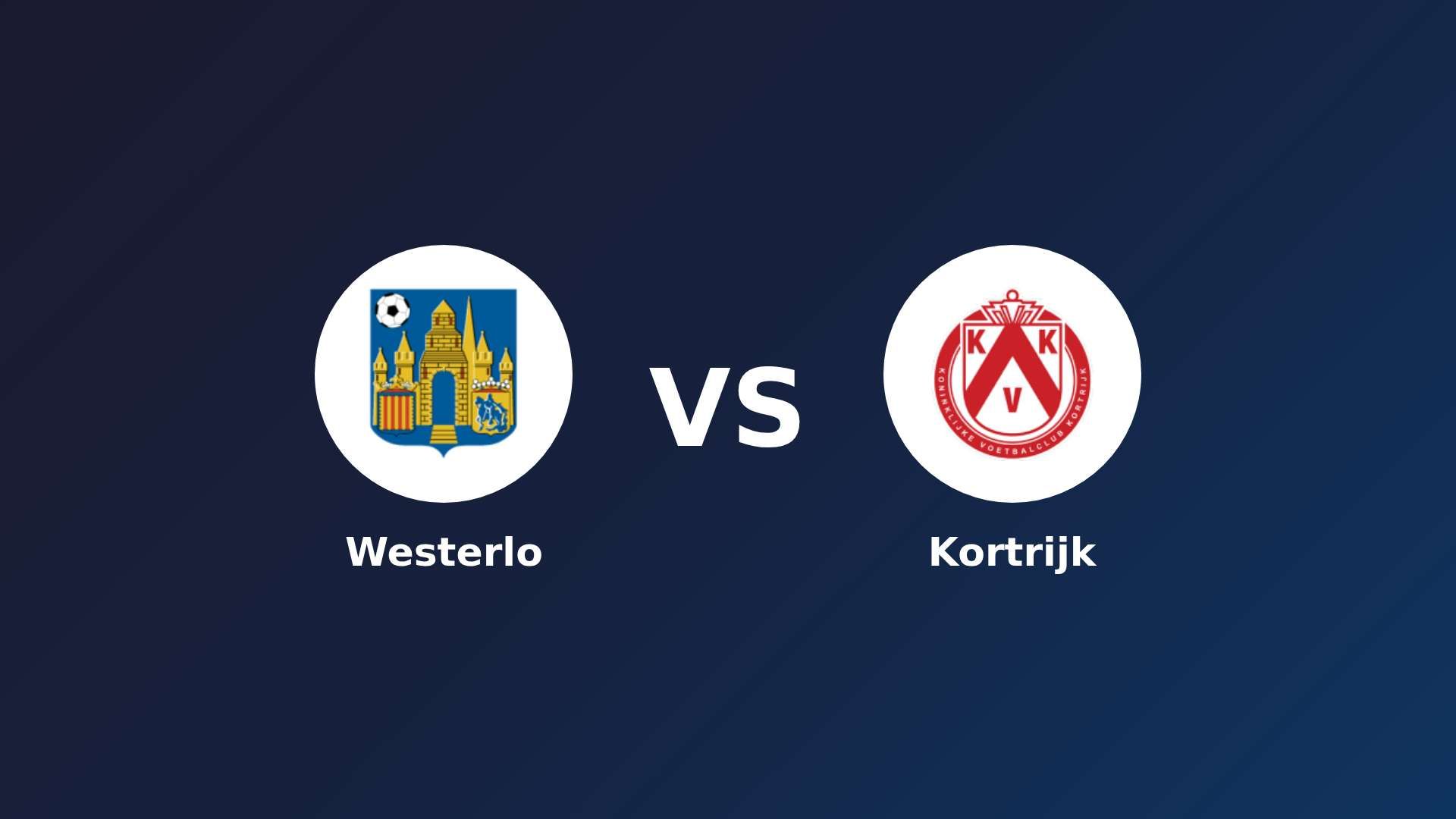 Westerlo vs KV Kortrijk