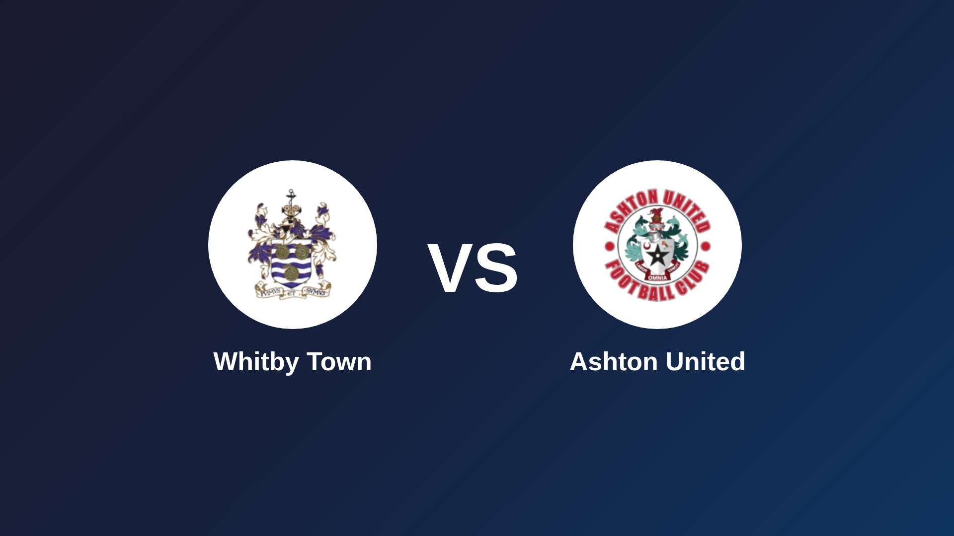 Whitby Town vs Ashton United