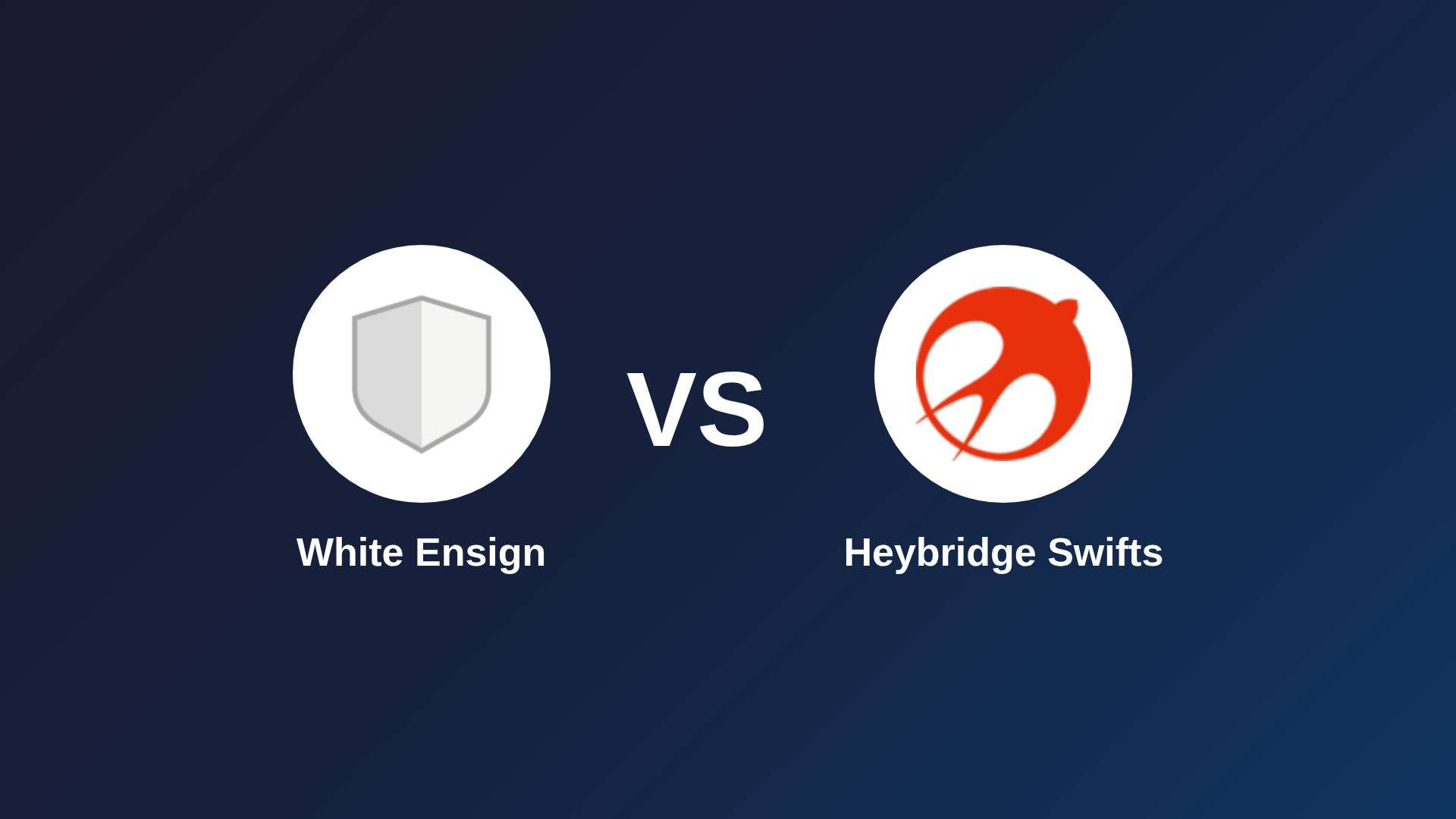 White Ensign vs Heybridge Swifts