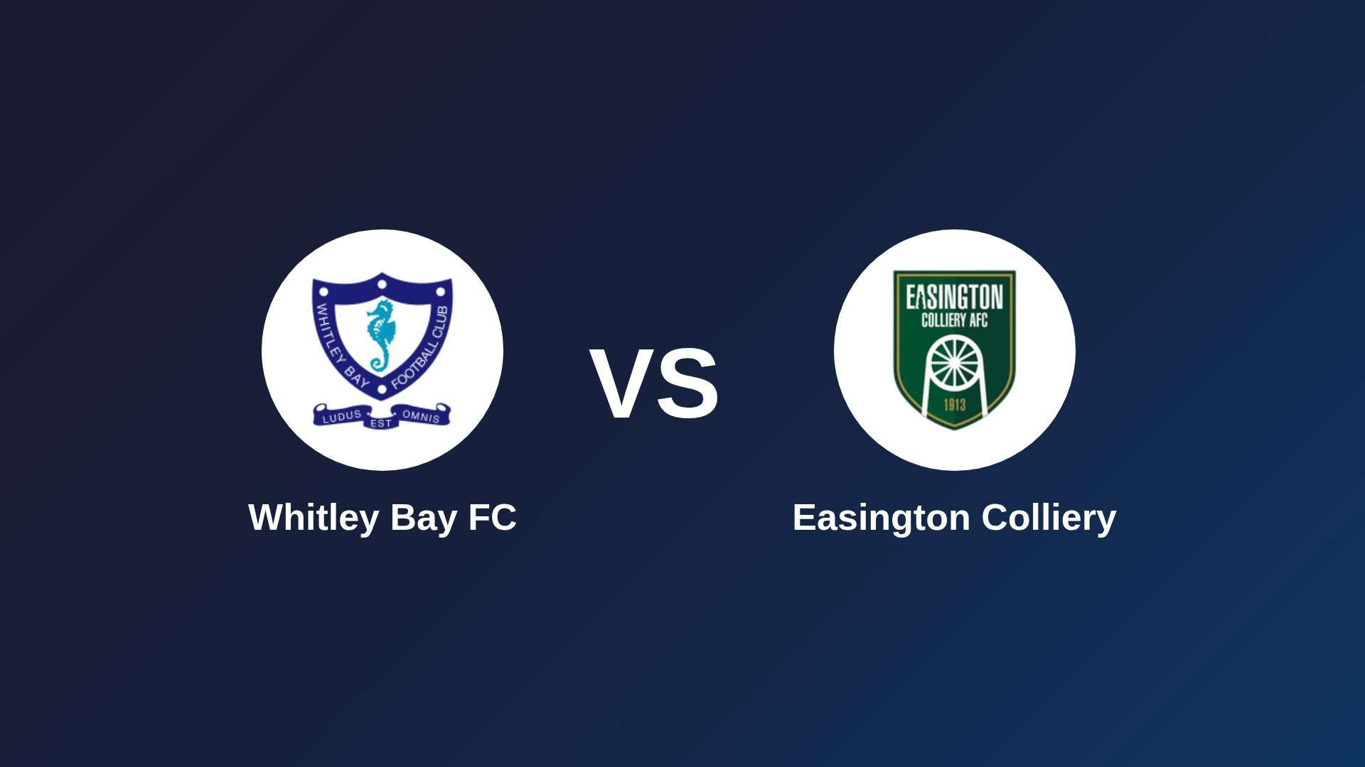 Whitley Bay FC vs Easington Colliery