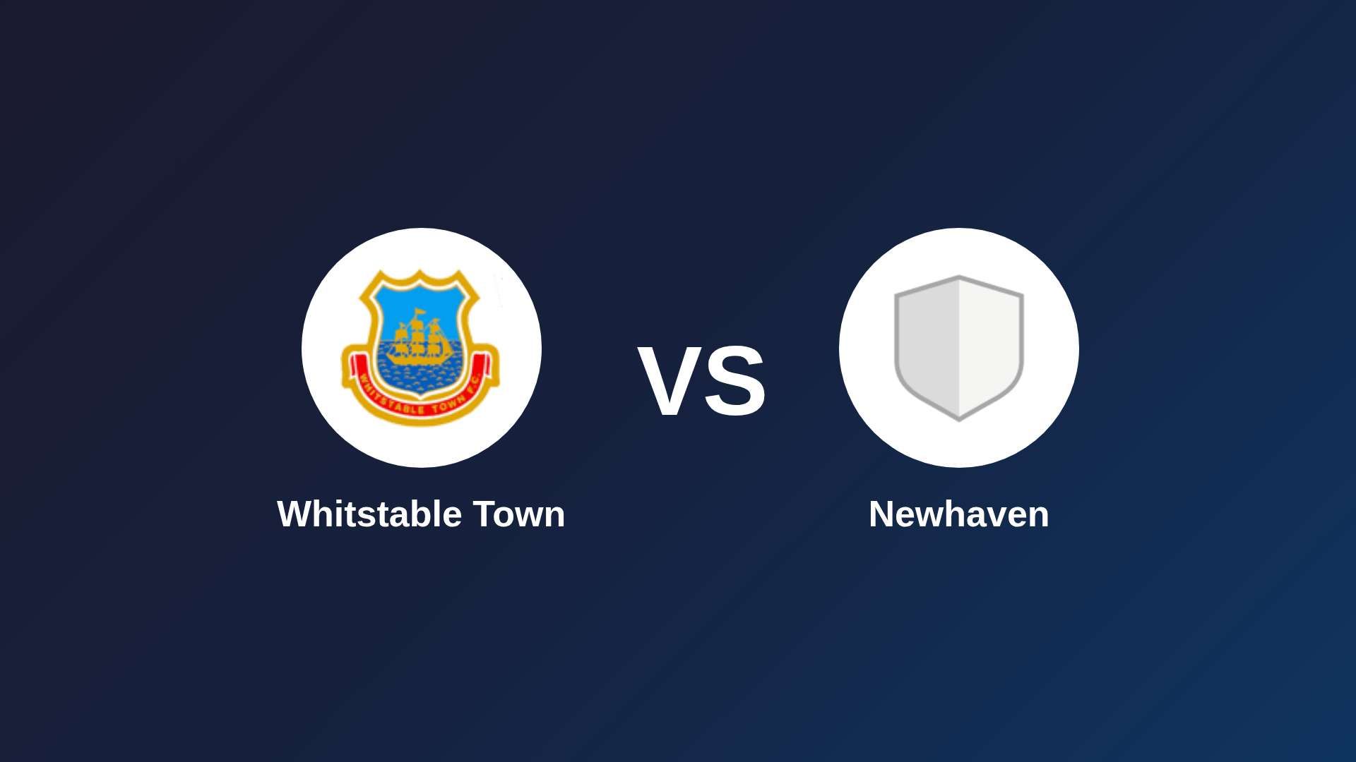 Whitstable Town vs Newhaven