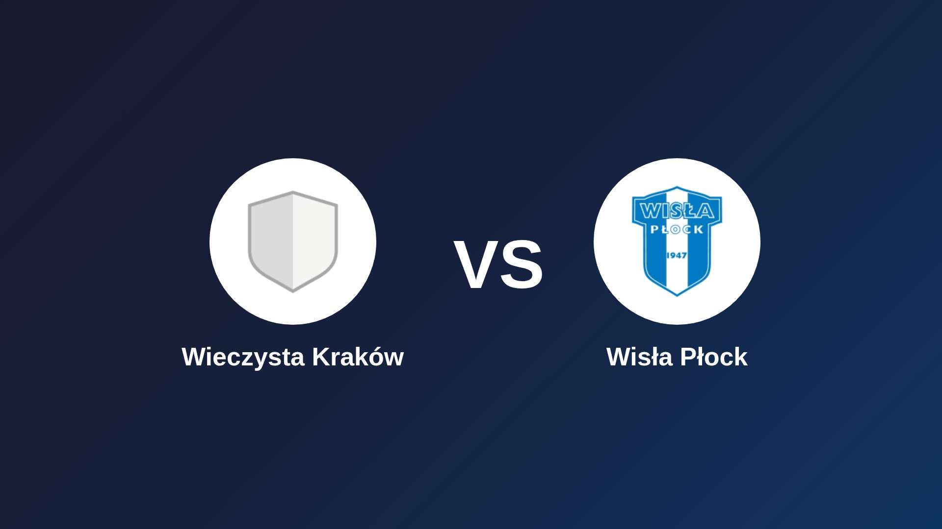 Wieczysta Kraków vs (F)isła Płock