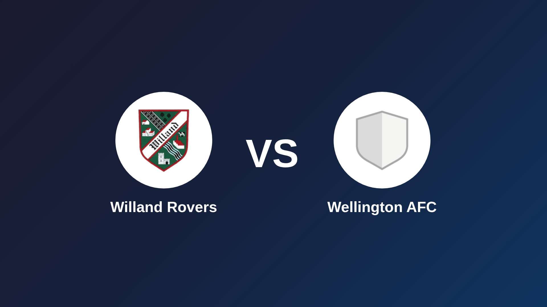 Willand Rovers vs (F)ellington AFC